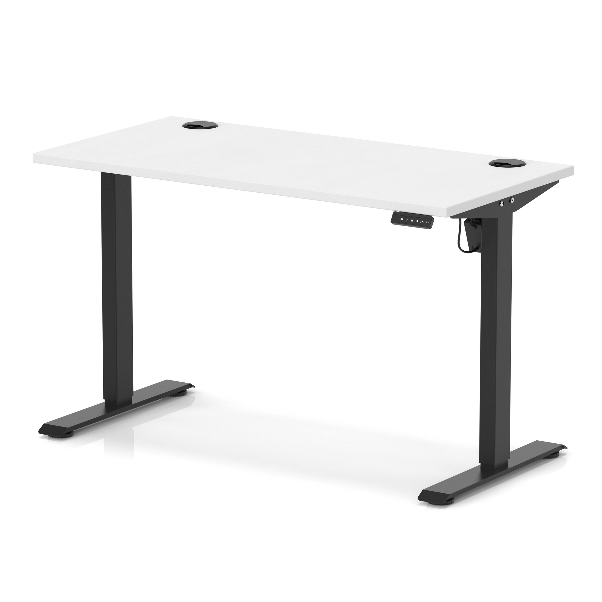 White / Black Frame