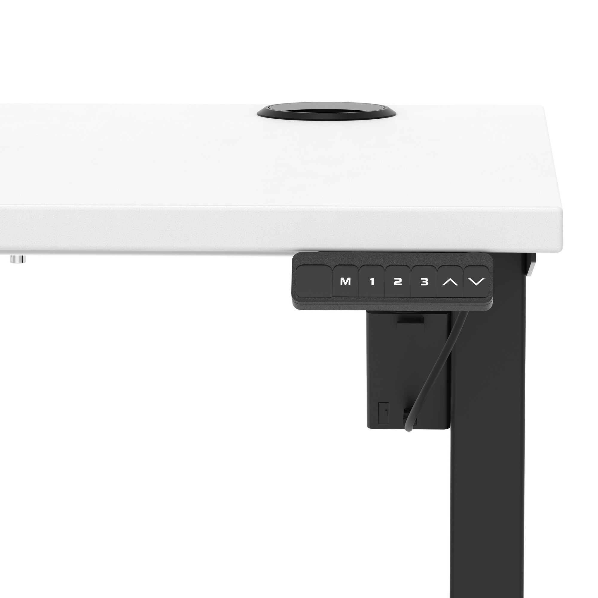 White / Black Frame