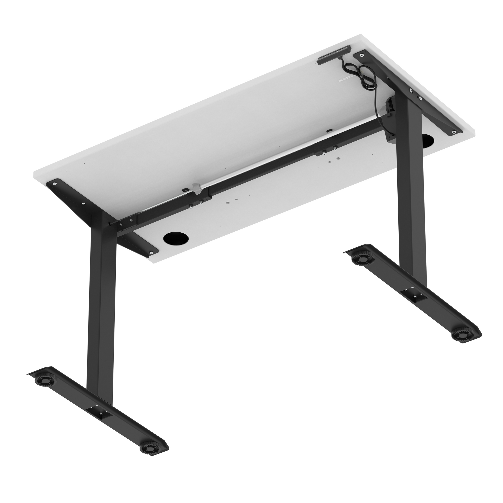White / Black Frame
