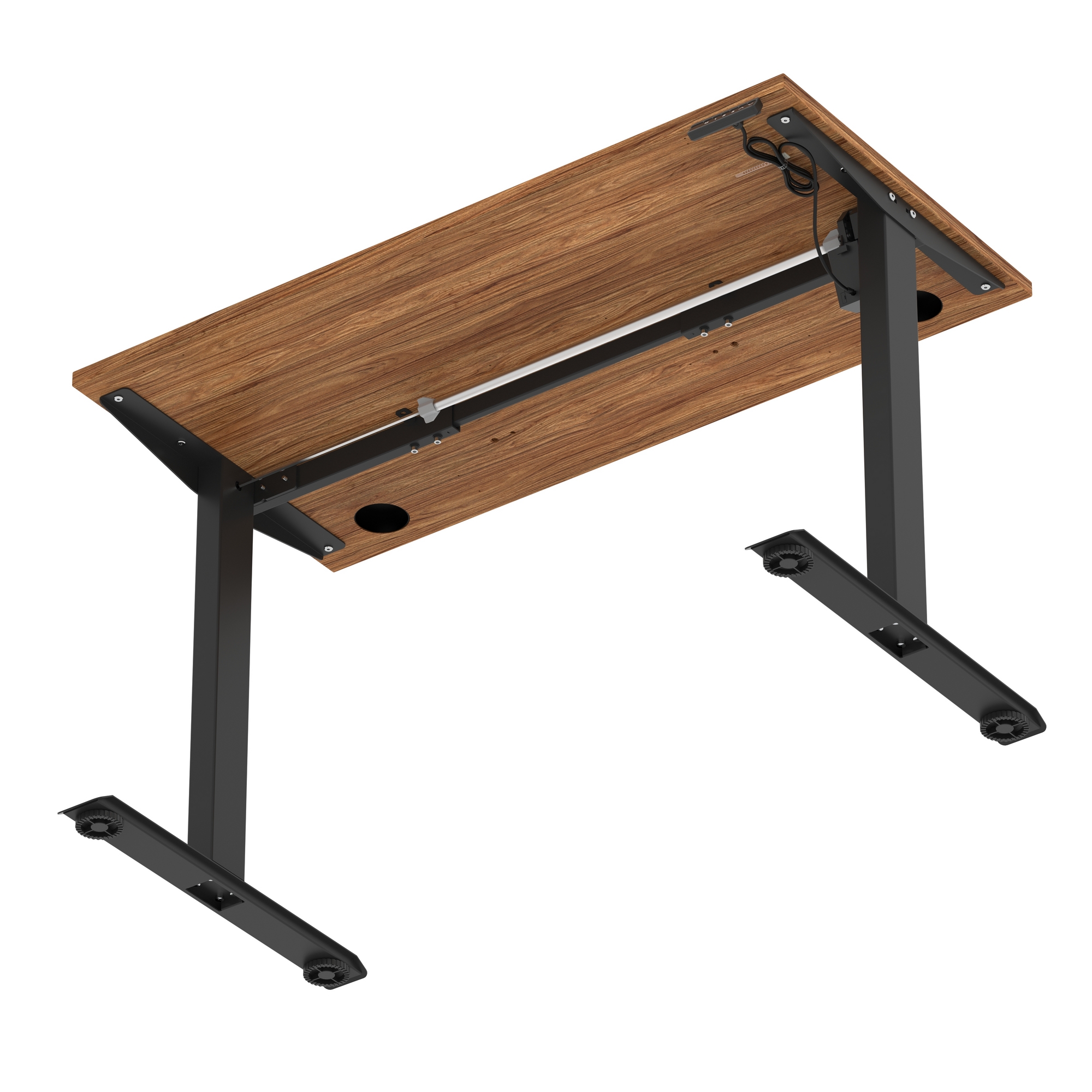 Walnut / Black Frame