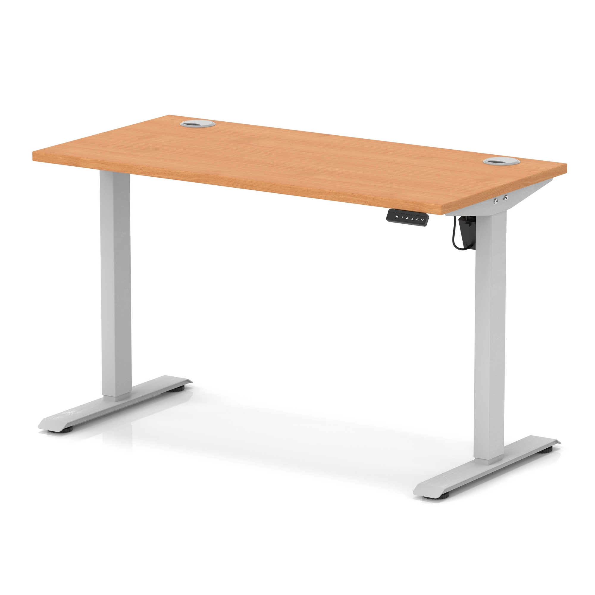 Beech / Silver Frame