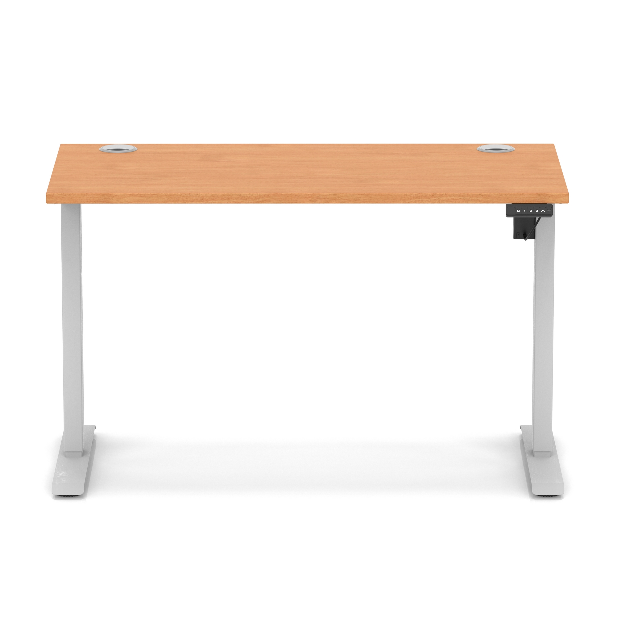 Beech / Silver Frame