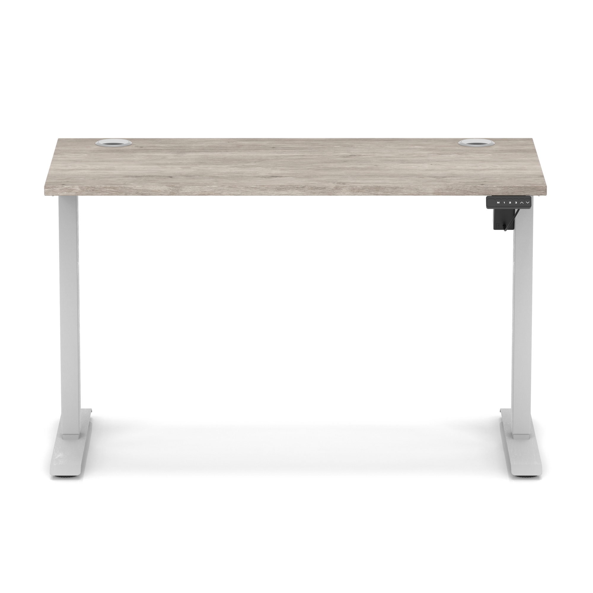 Grey Oak / Silver Frame