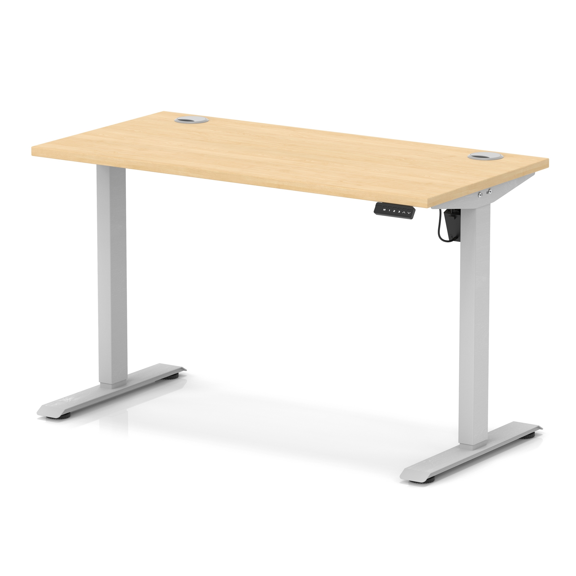Maple / Silver Frame