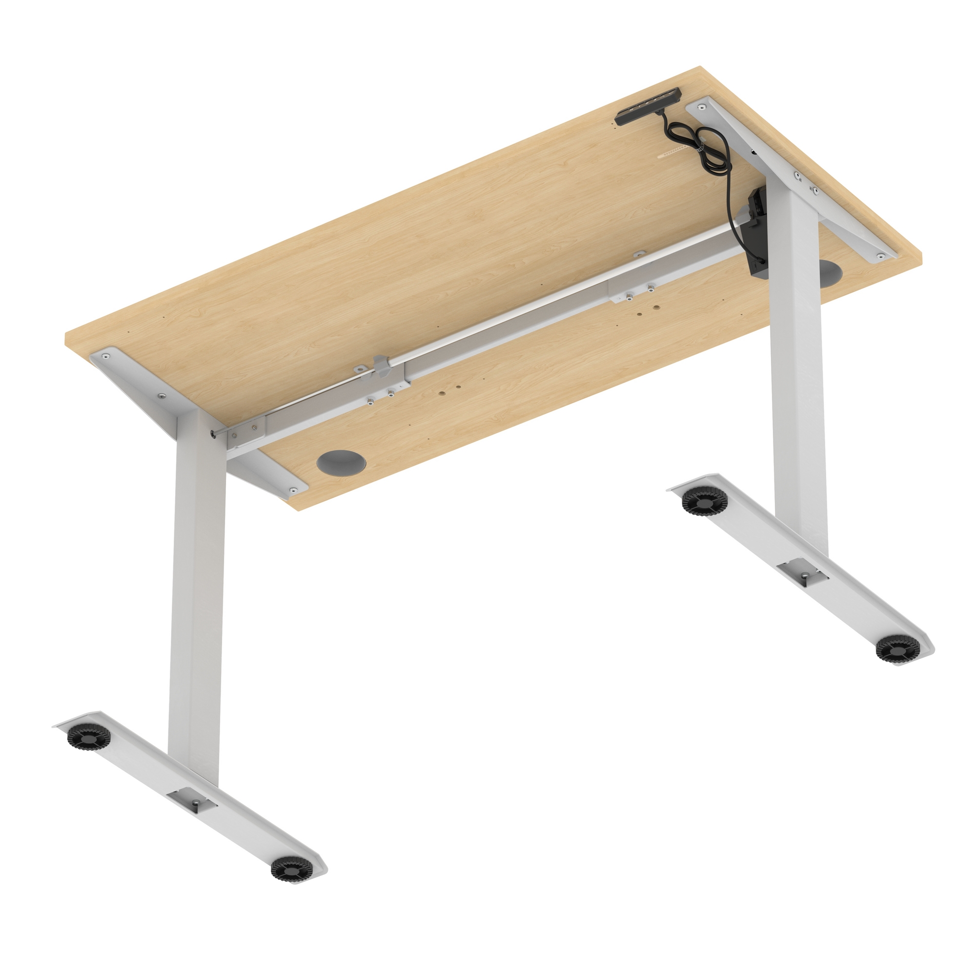 Maple / Silver Frame