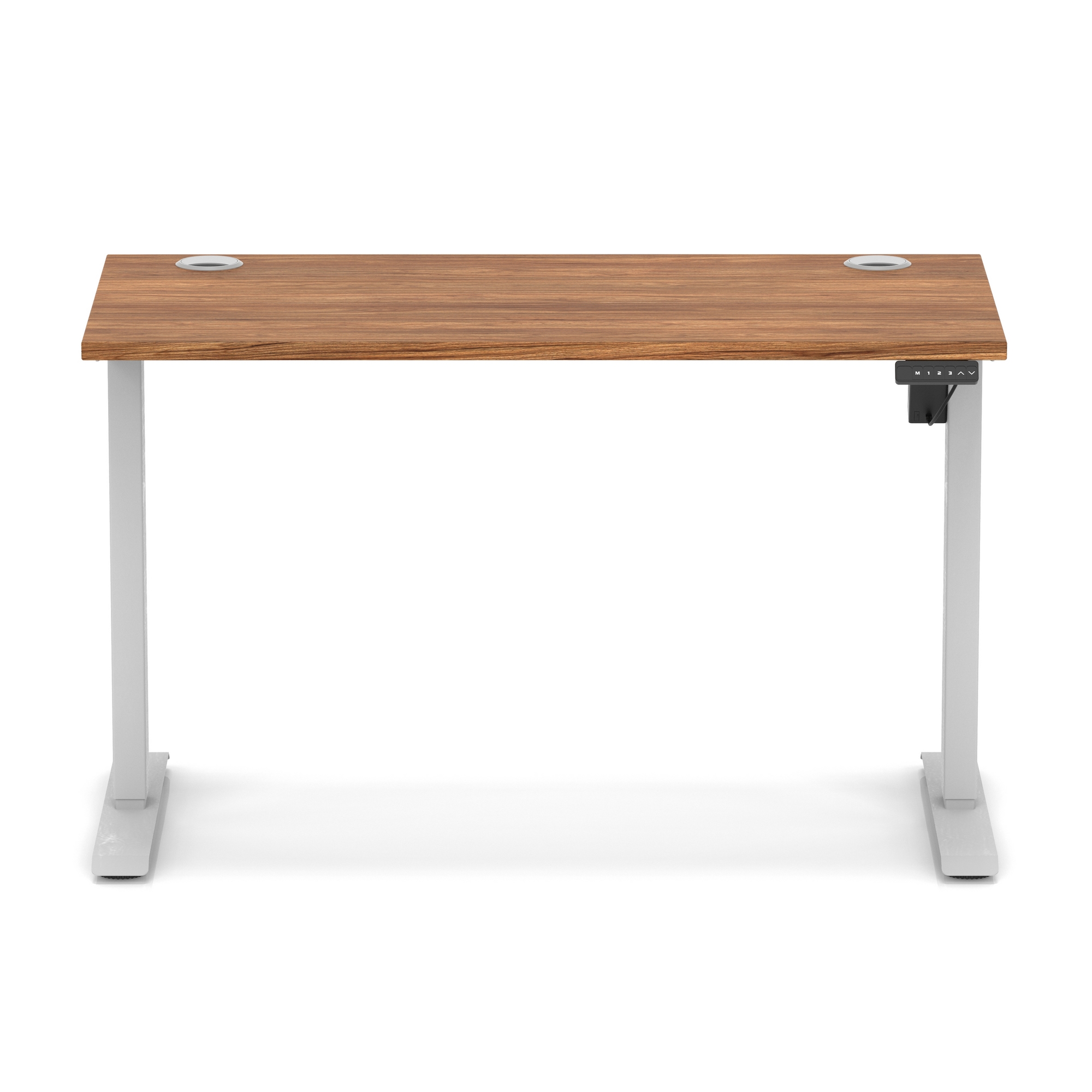 Walnut / Silver Frame