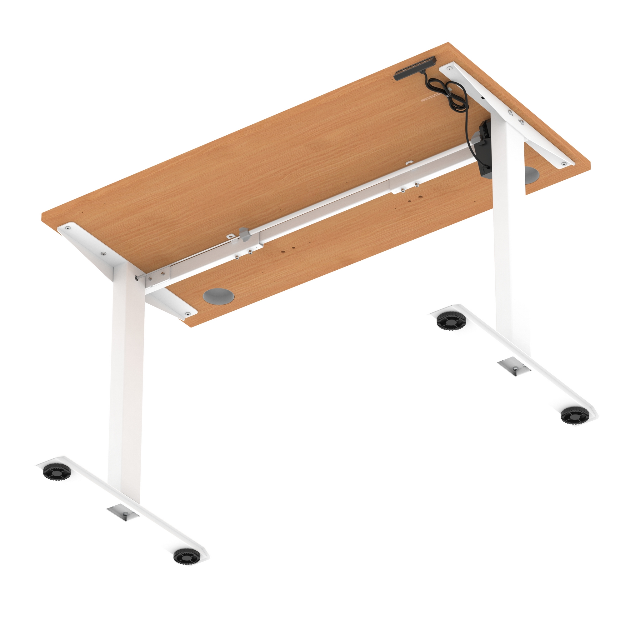 Beech / White Frame