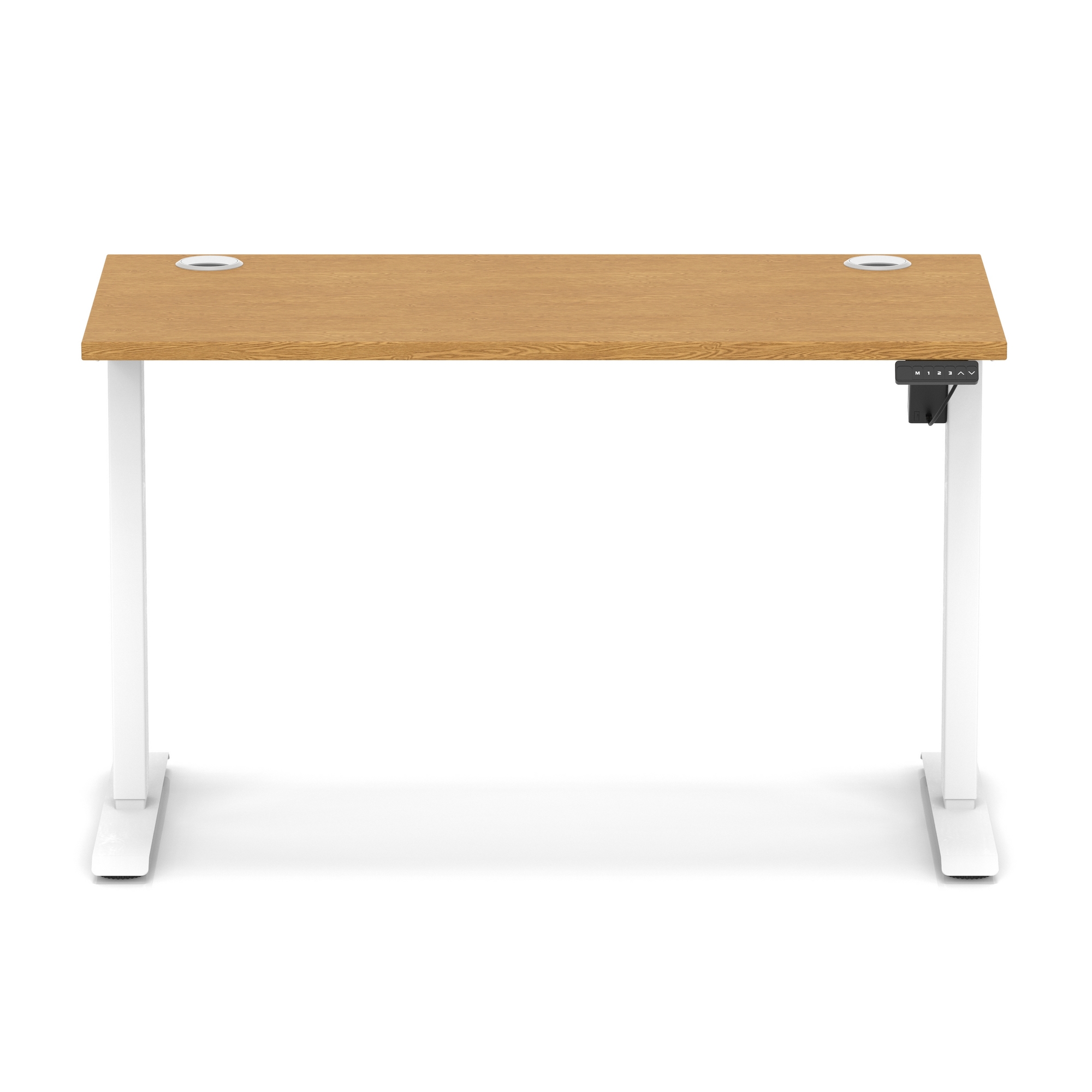 Oak / White Frame