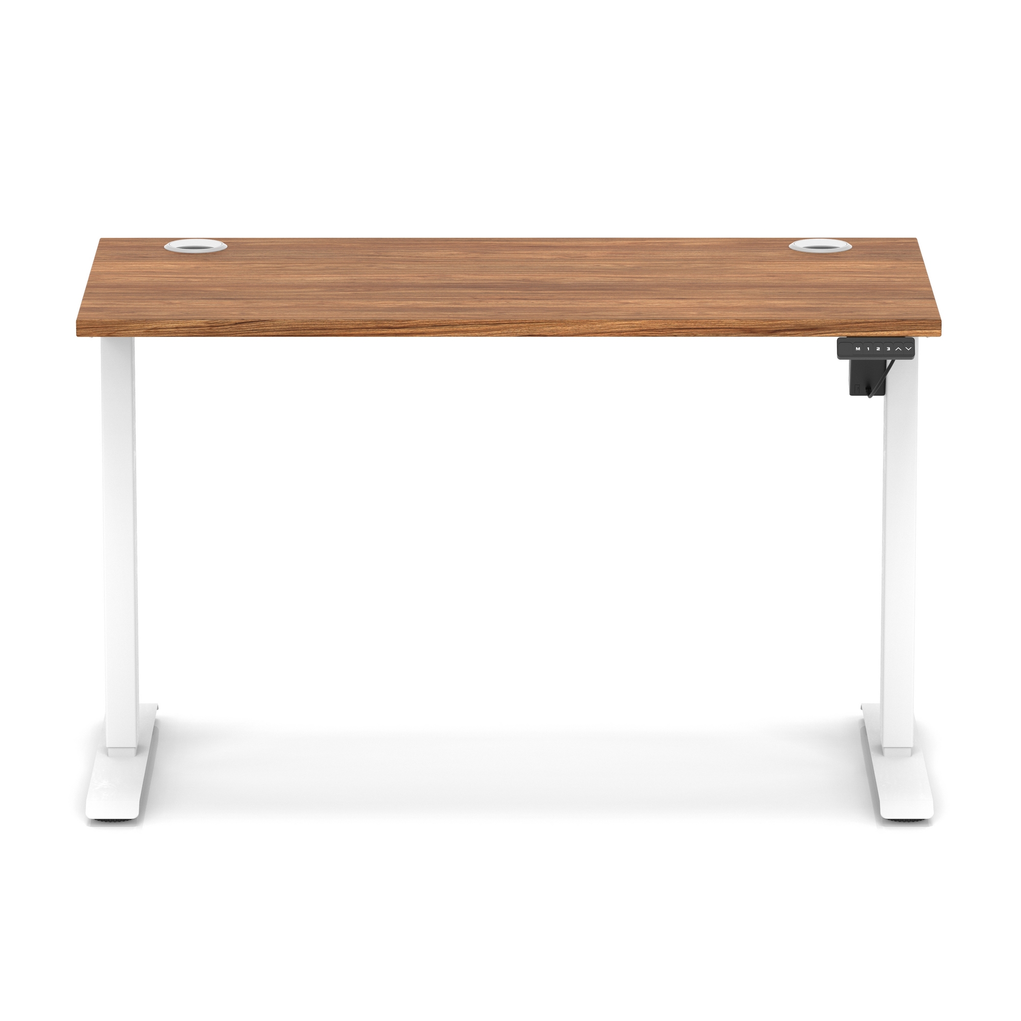 Walnut / White Frame