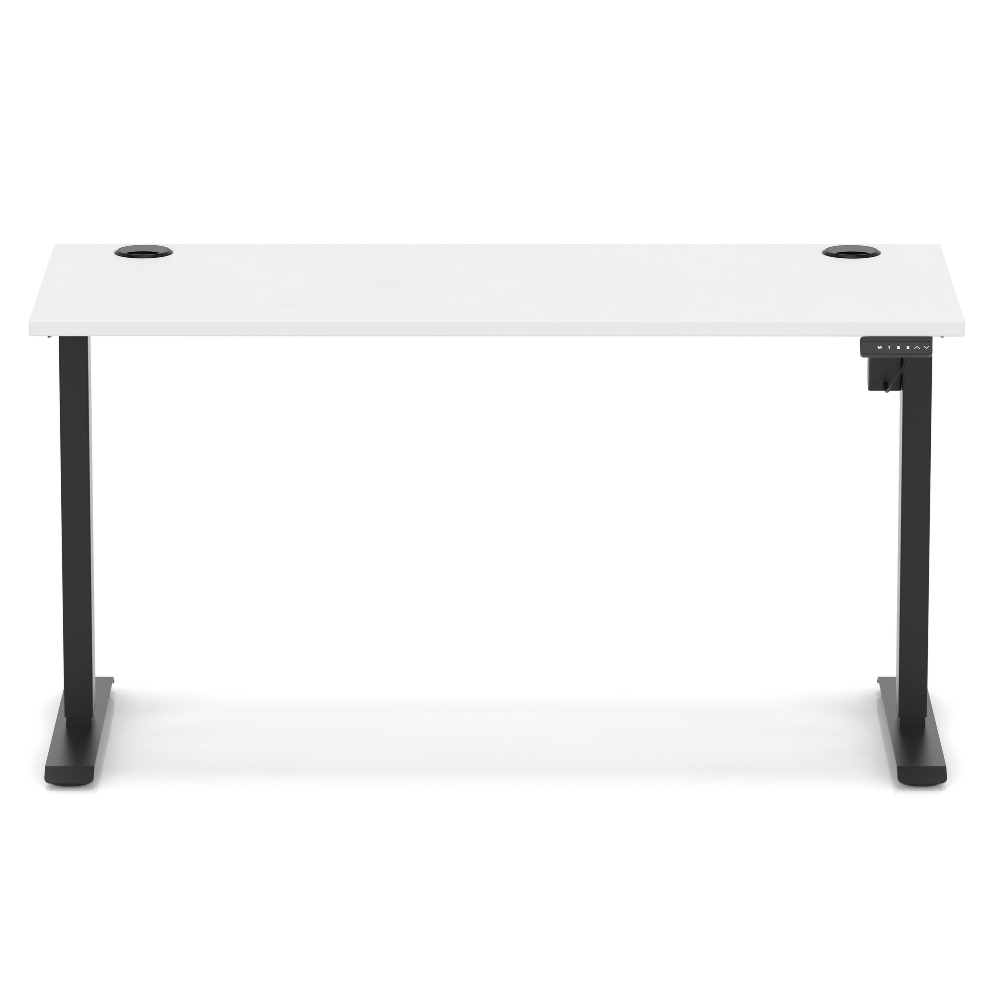 White / Black Frame