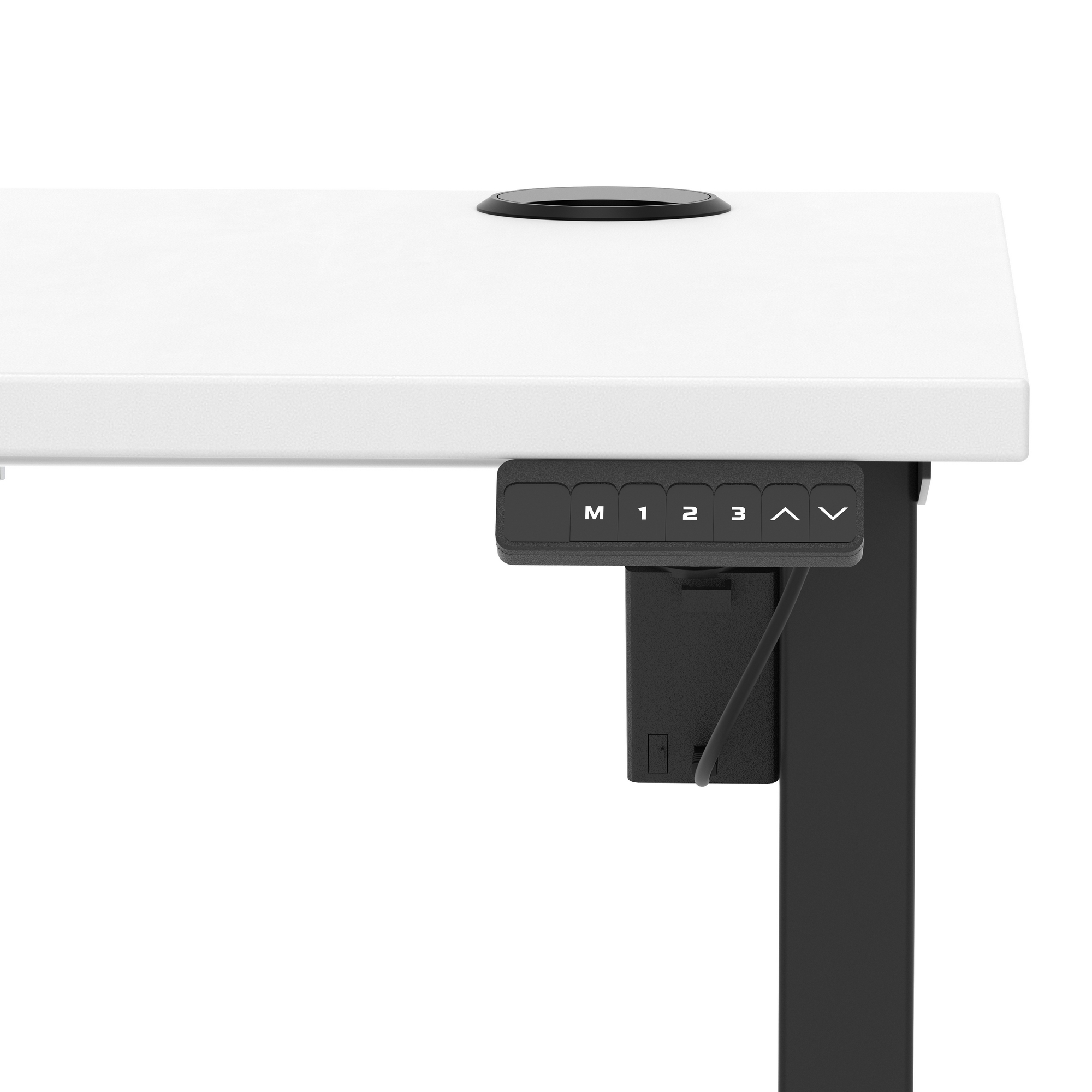 White / Black Frame