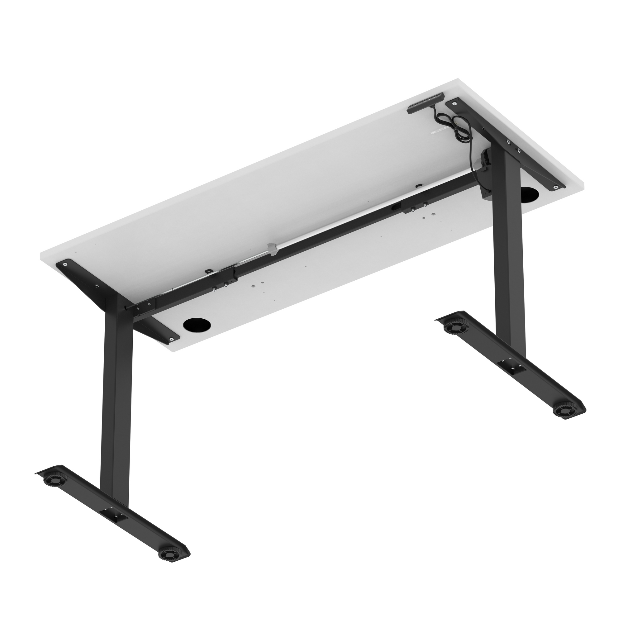 White / Black Frame
