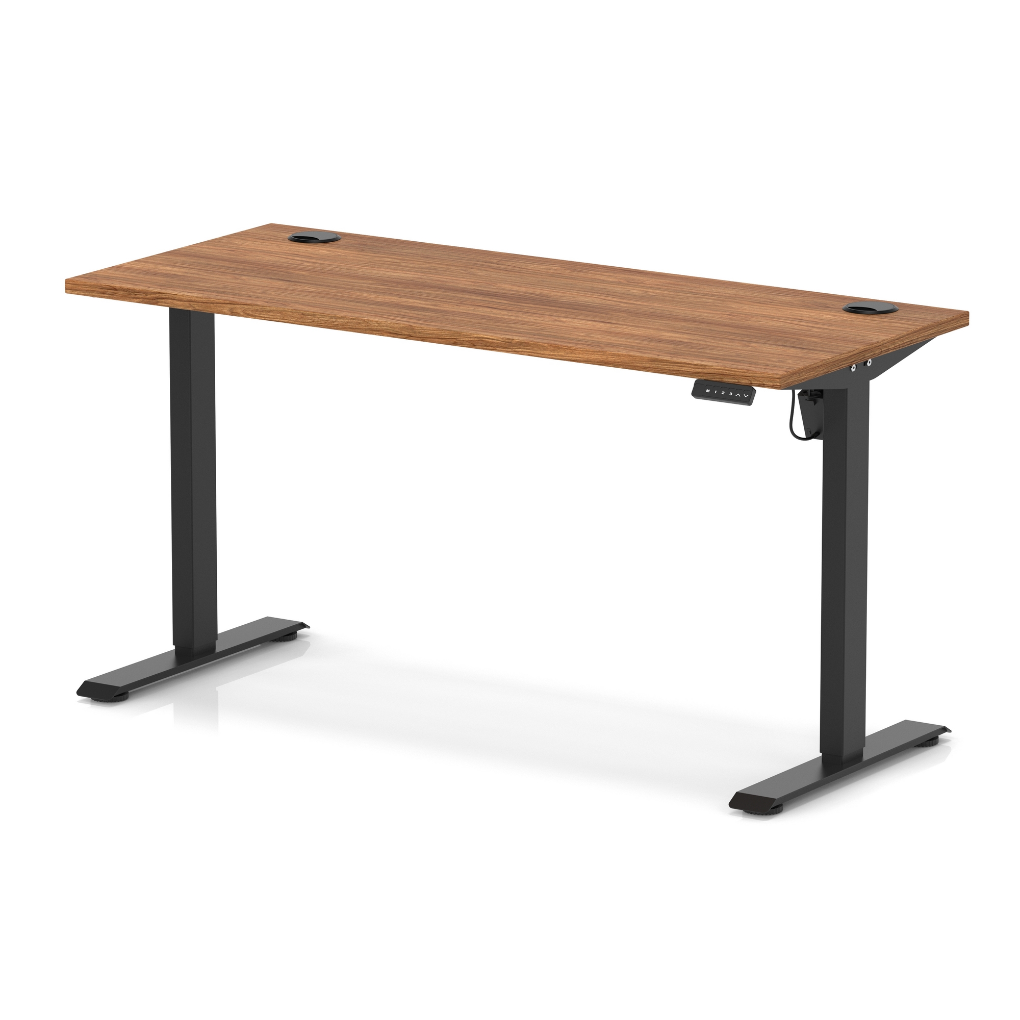 Walnut / Black Frame