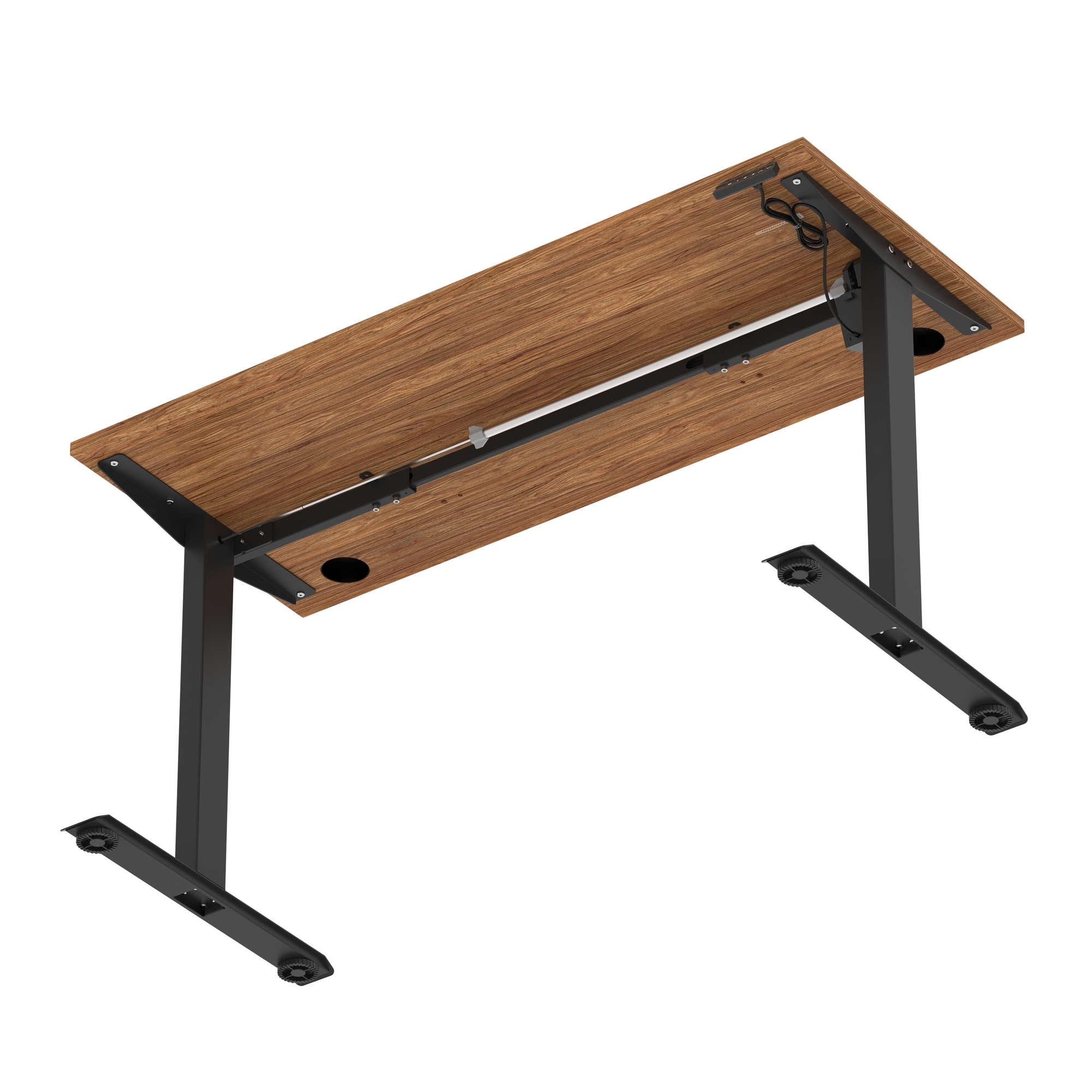 Walnut / Black Frame