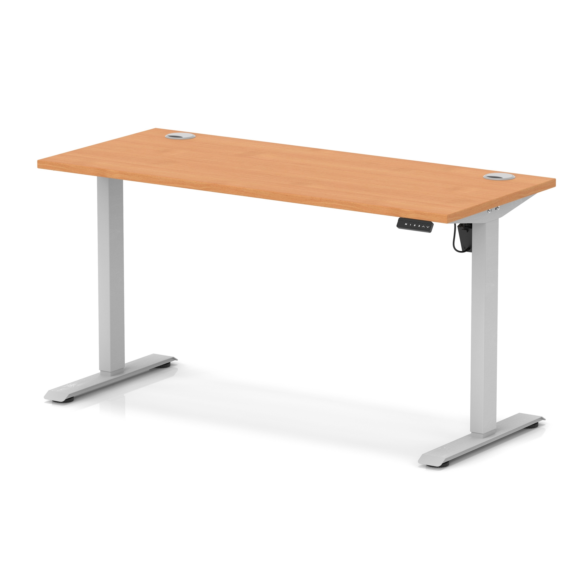 Beech / Silver Frame