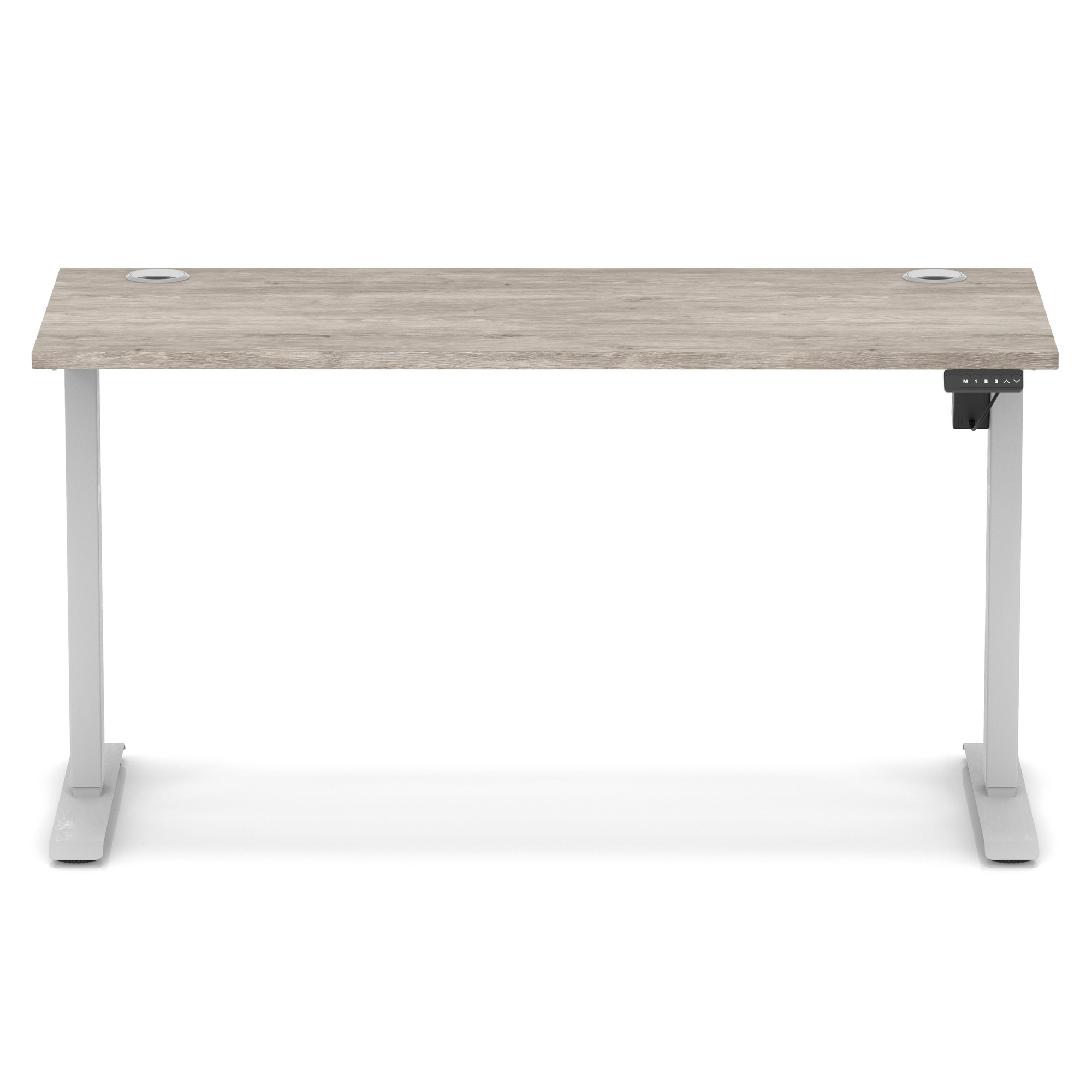 Grey Oak / Silver Frame