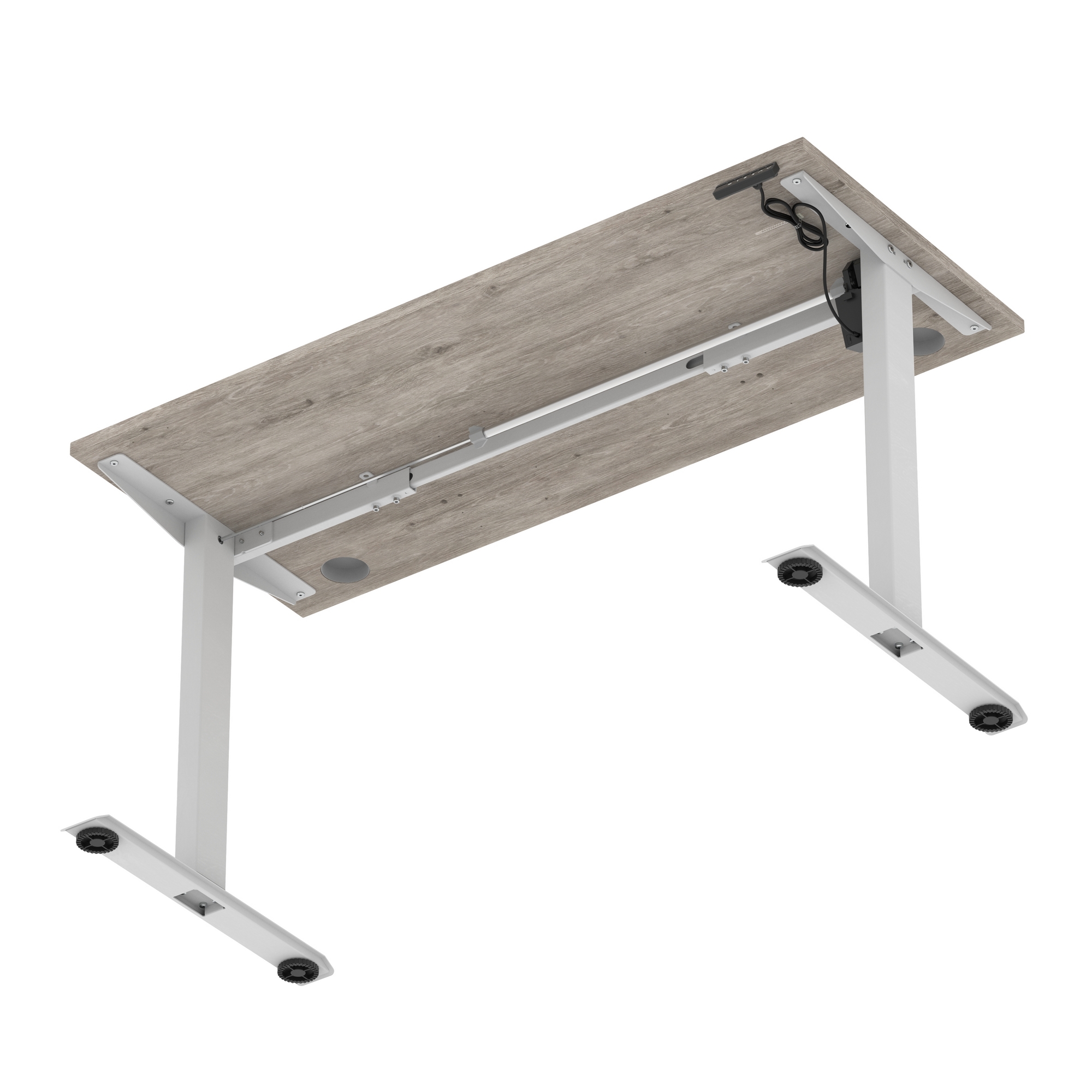 Grey Oak / Silver Frame