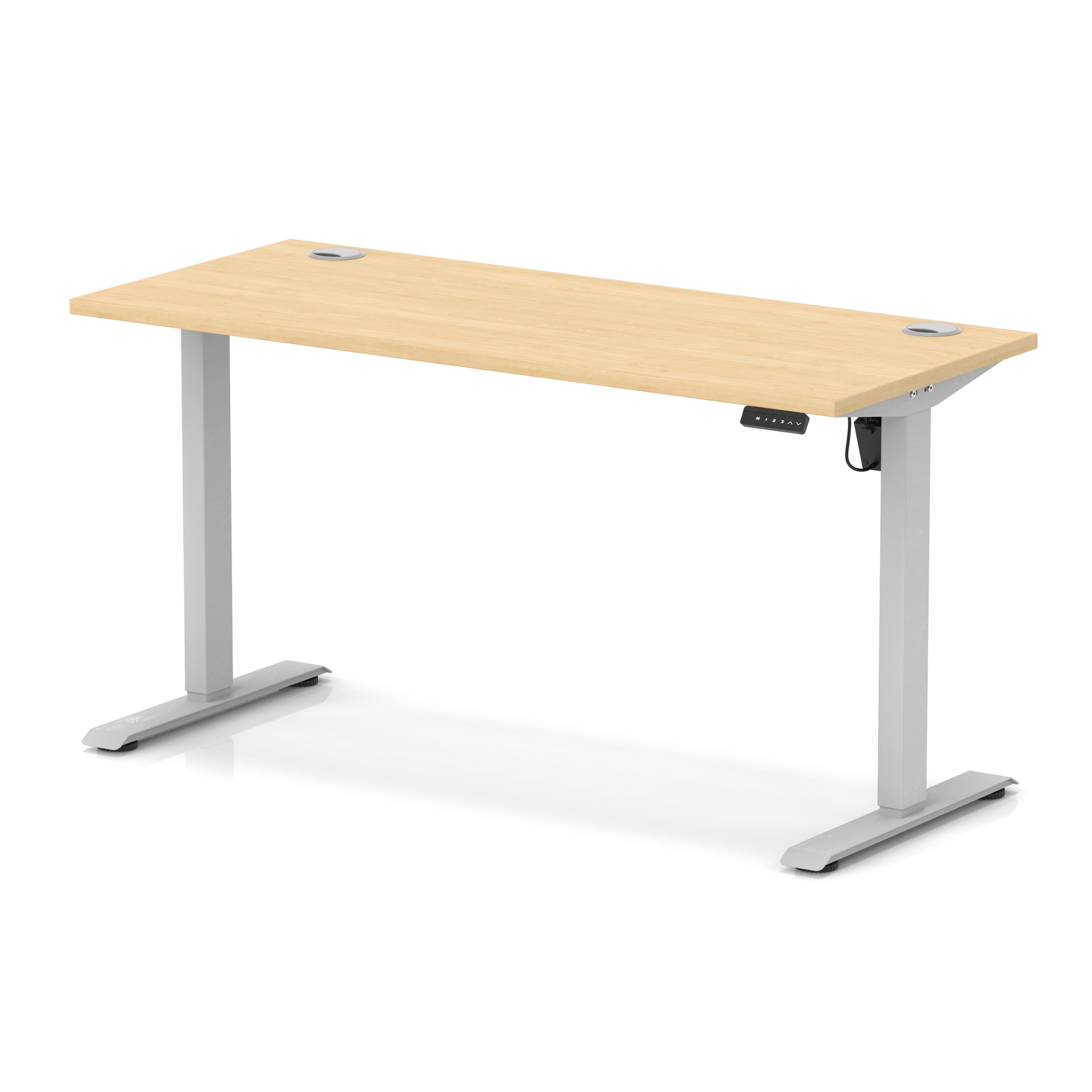 Maple / Silver Frame