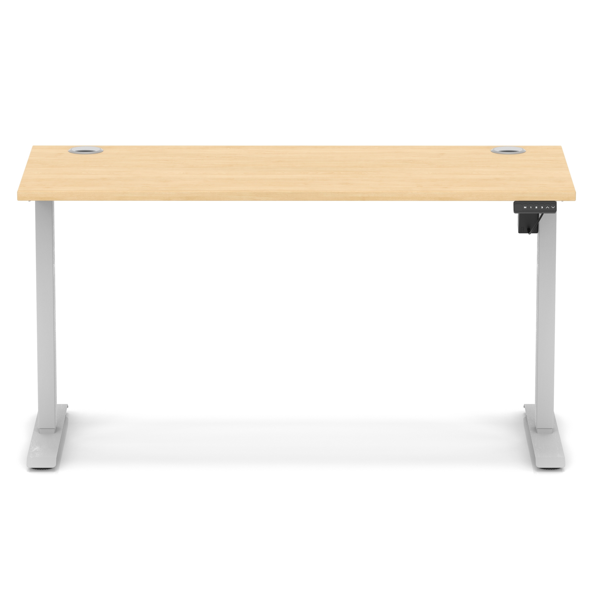 Maple / Silver Frame