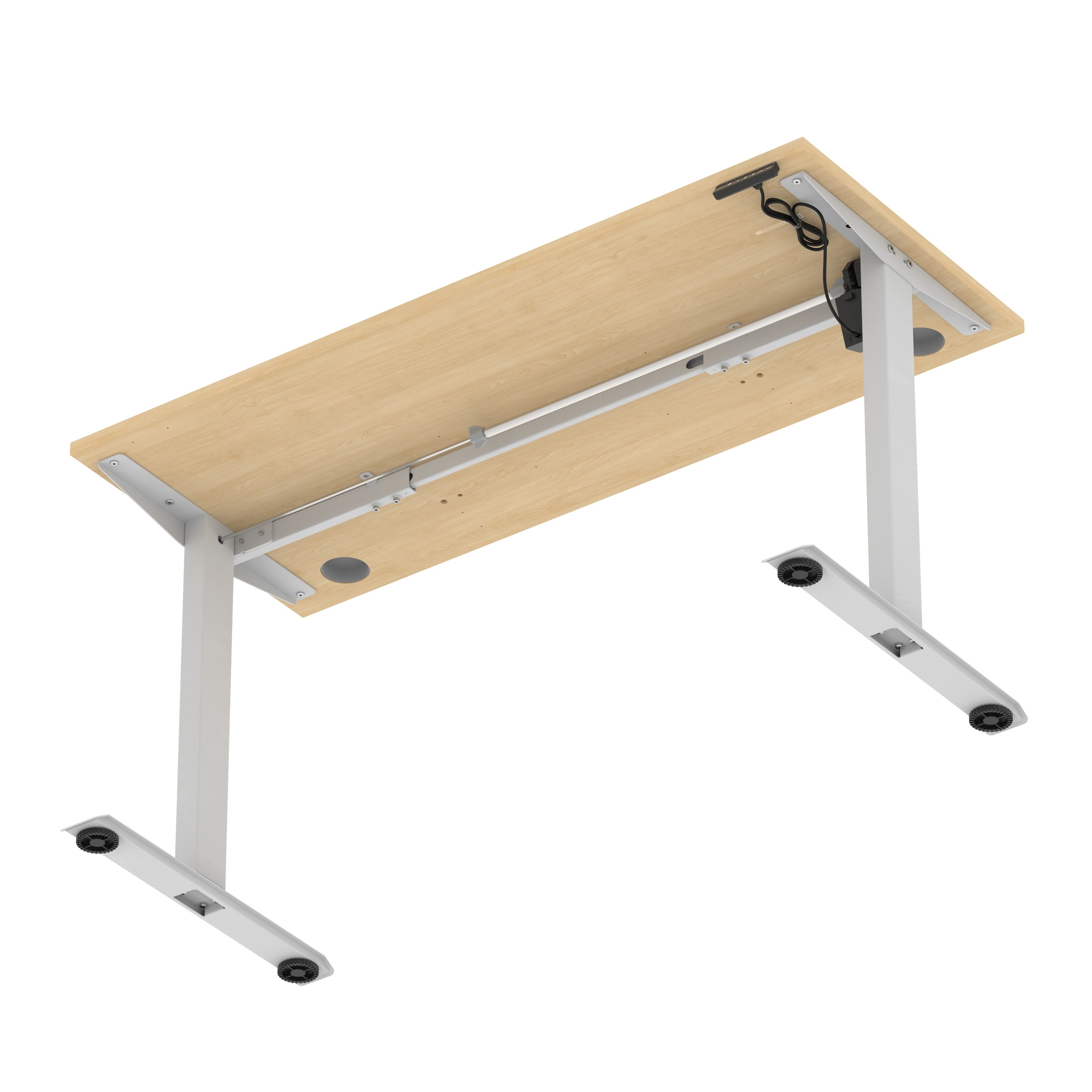 Maple / Silver Frame