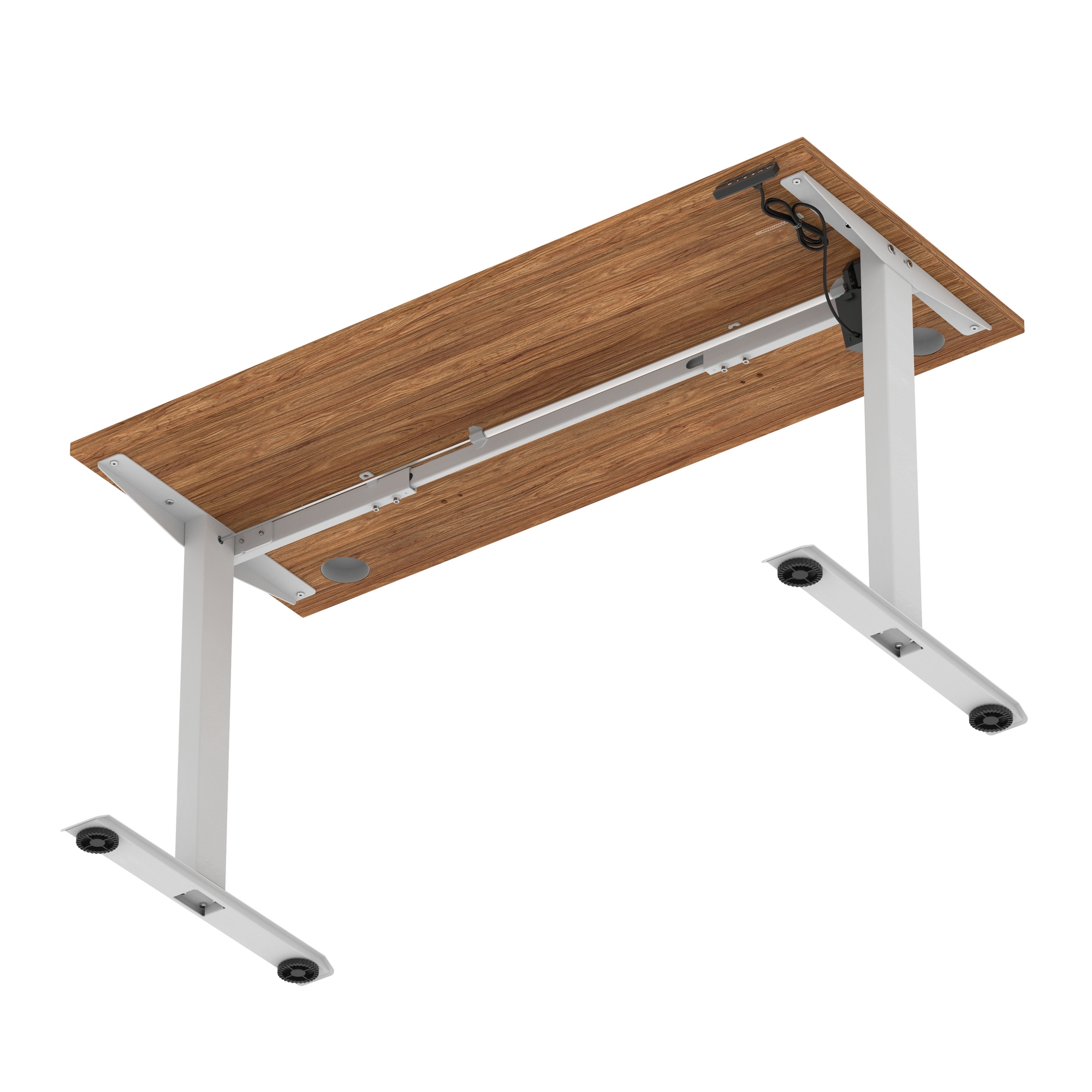 Walnut / Silver Frame