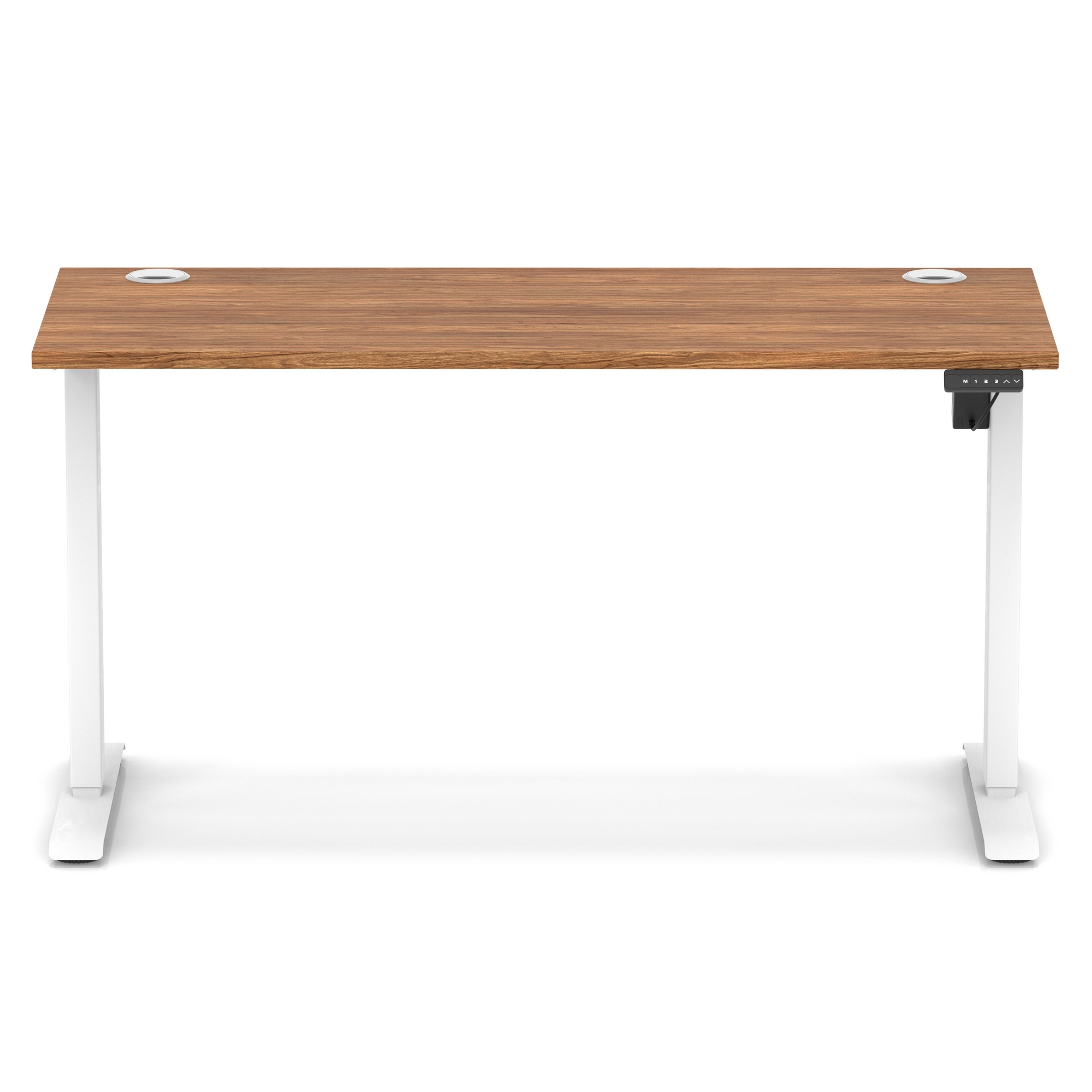 Walnut / White Frame
