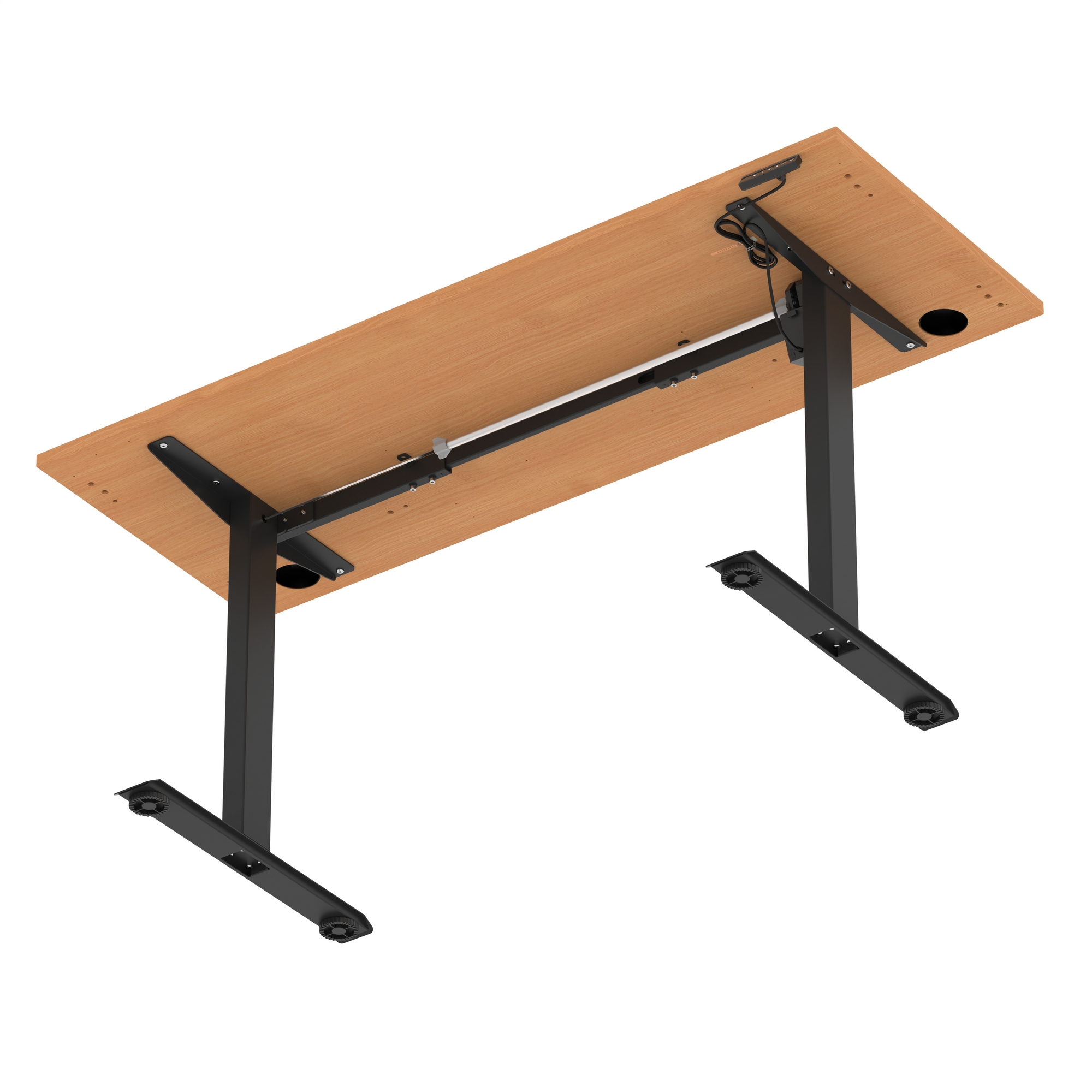 Beech / Black Frame