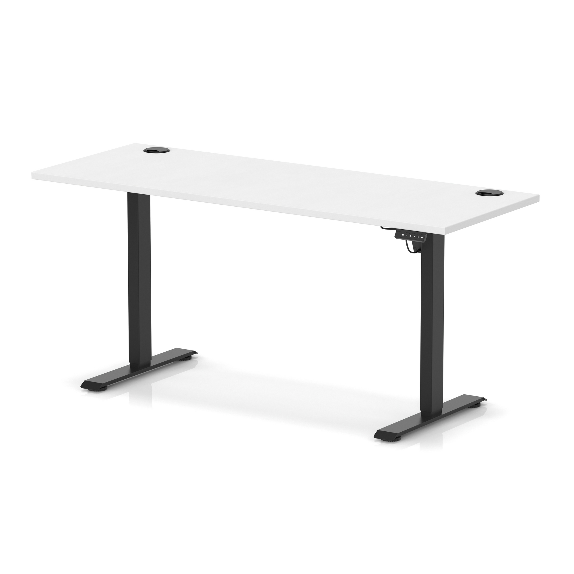 White / Black Frame