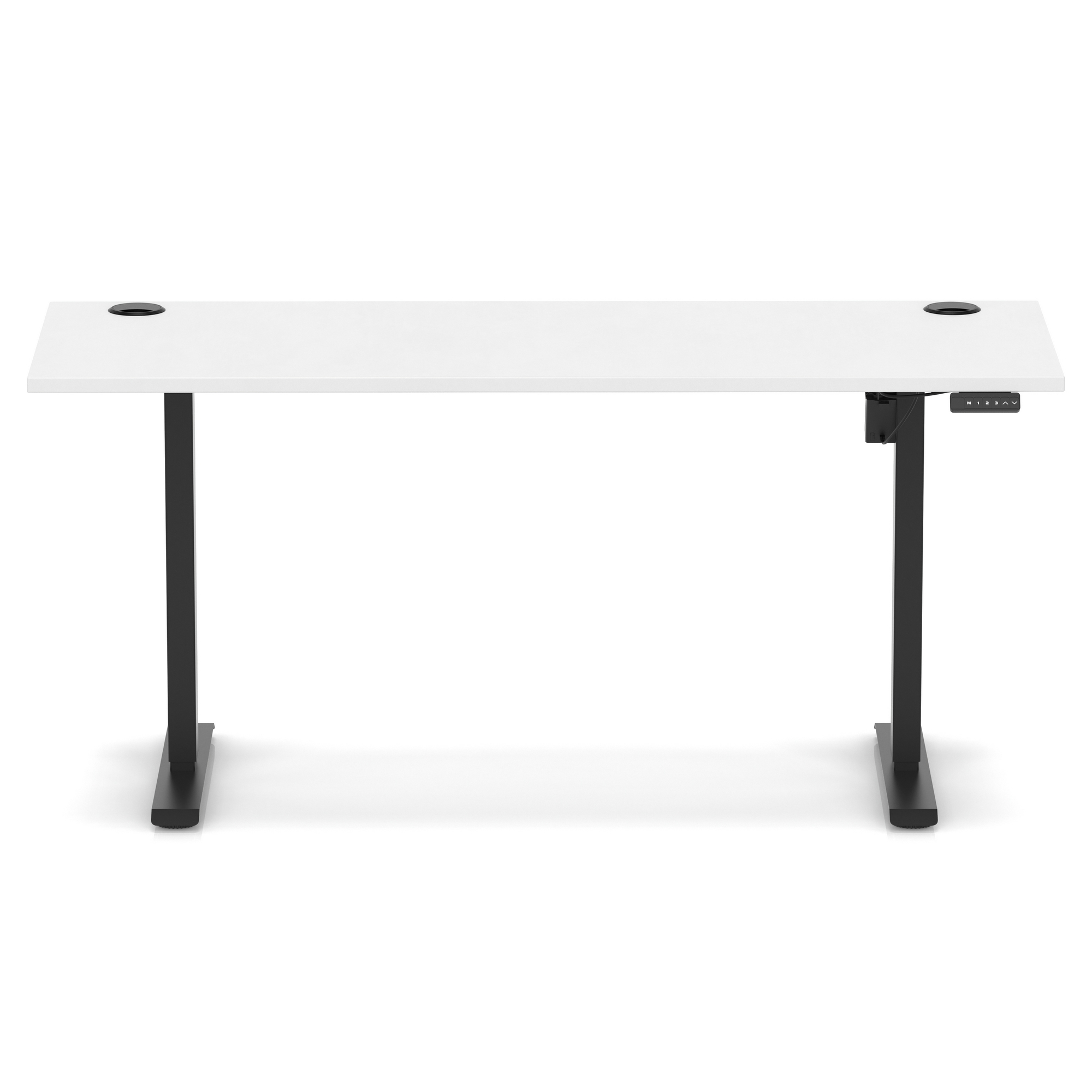 White / Black Frame