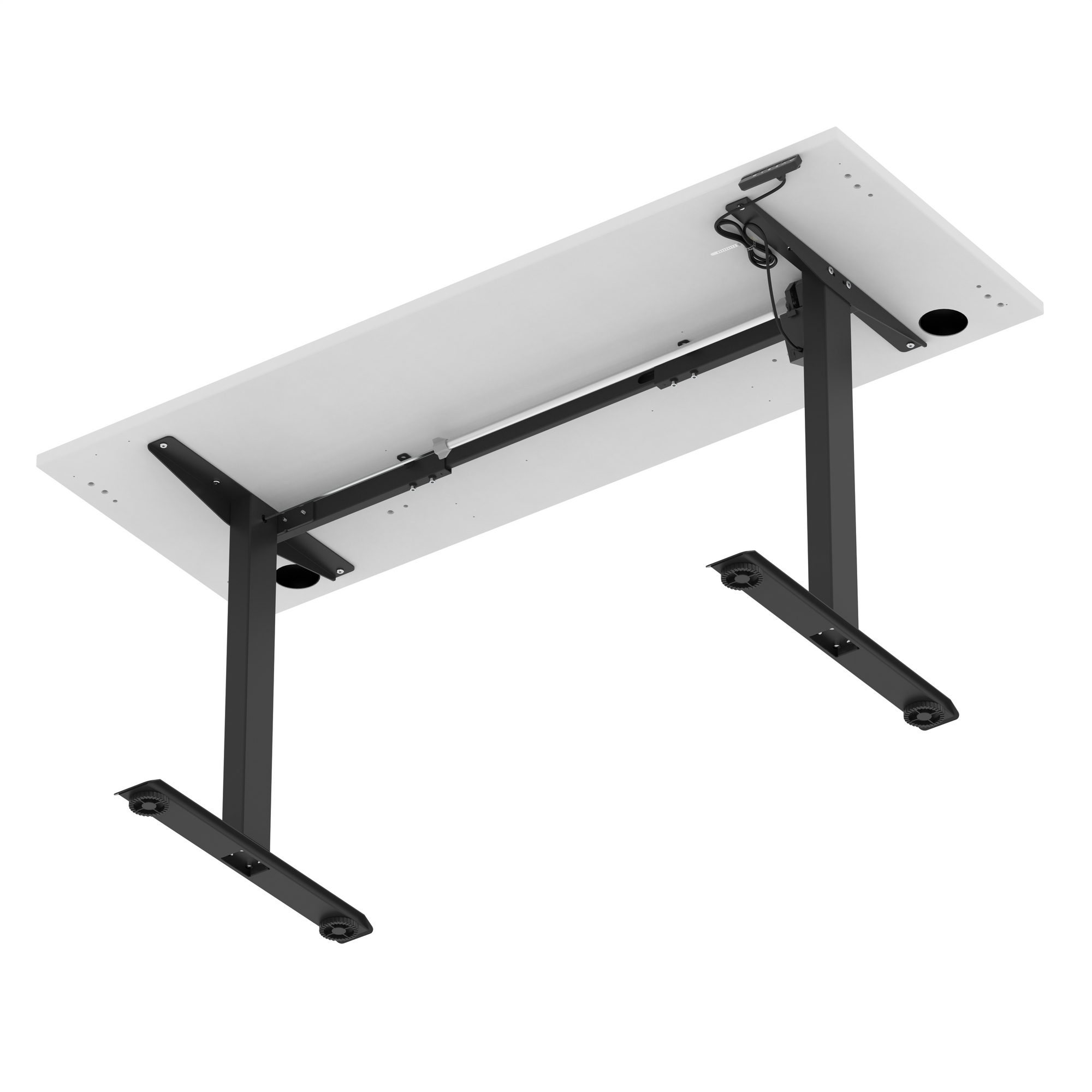White / Black Frame