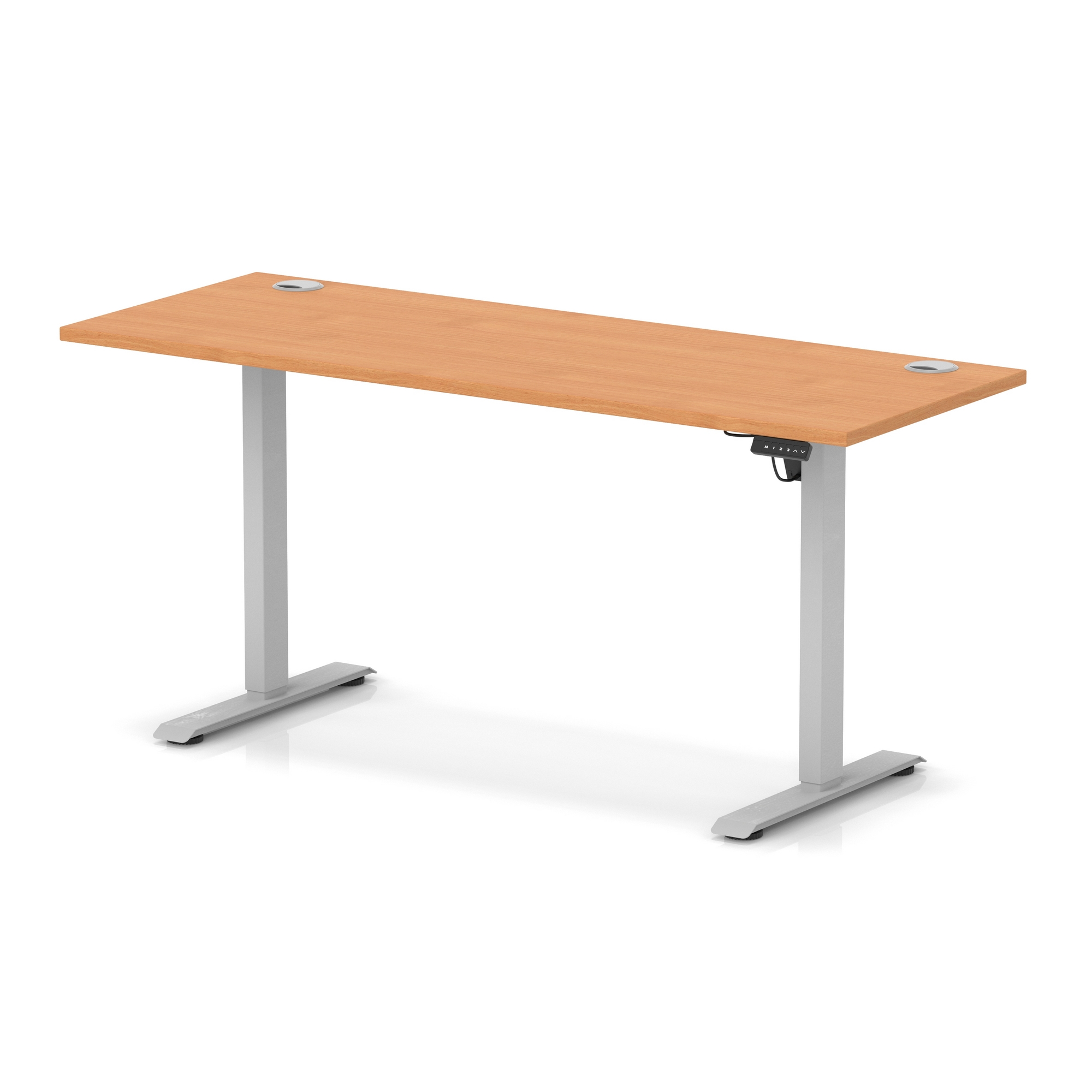 Beech / Silver Frame