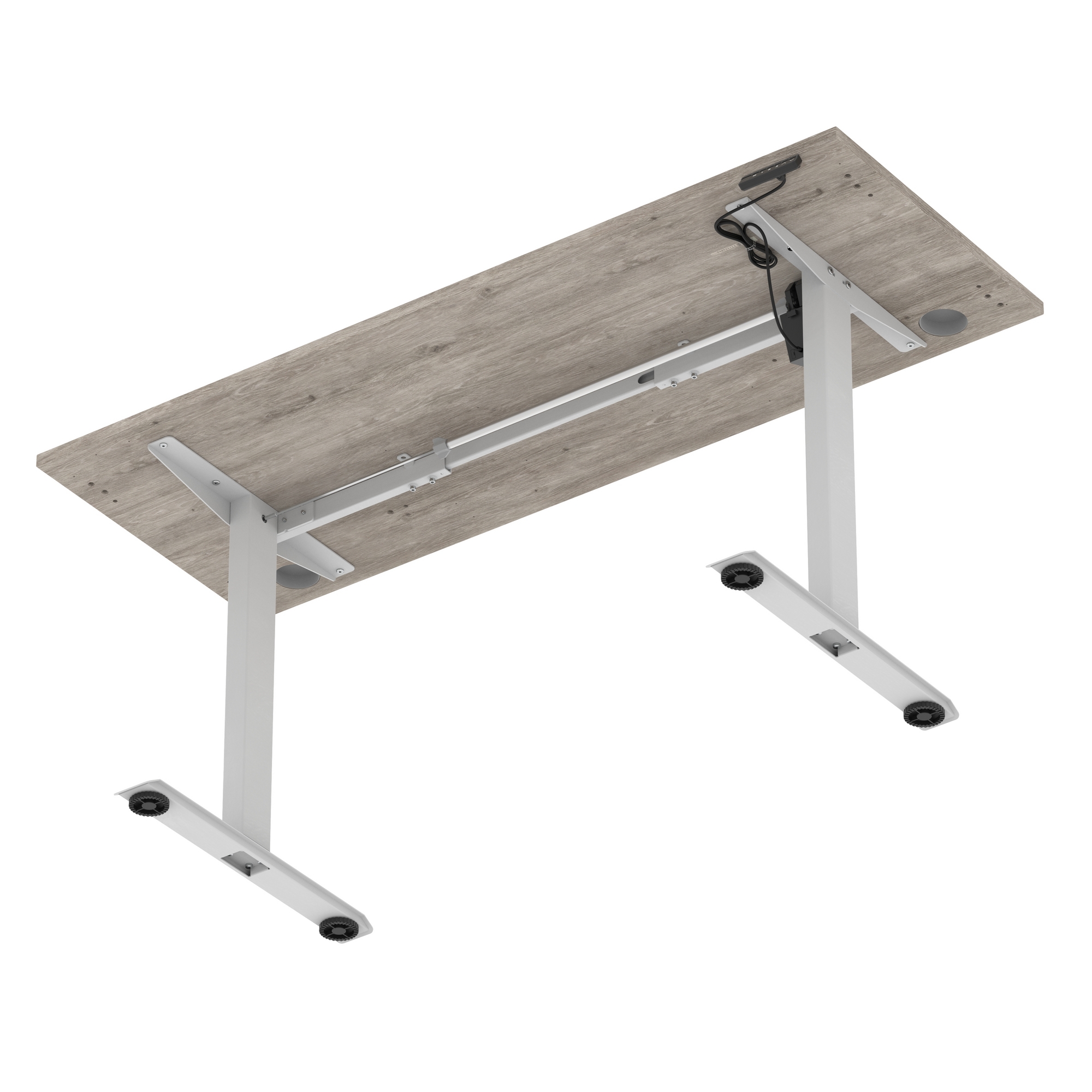Grey Oak / Silver Frame