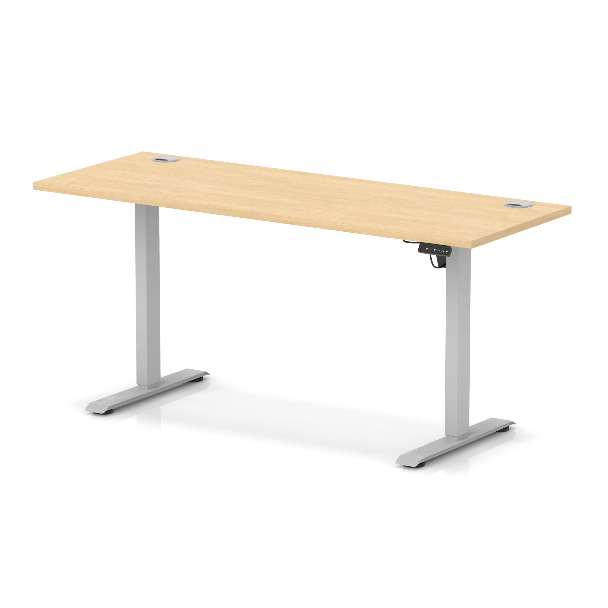 Maple / Silver Frame