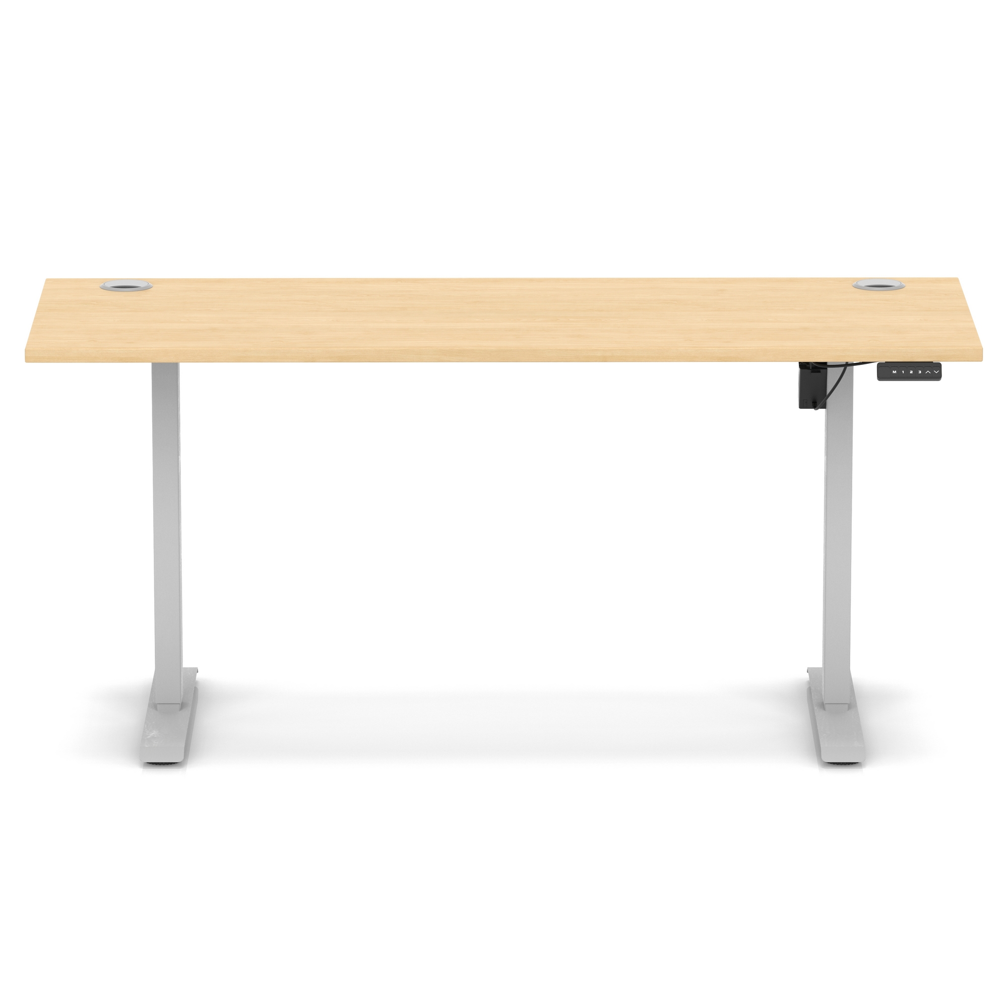 Maple / Silver Frame