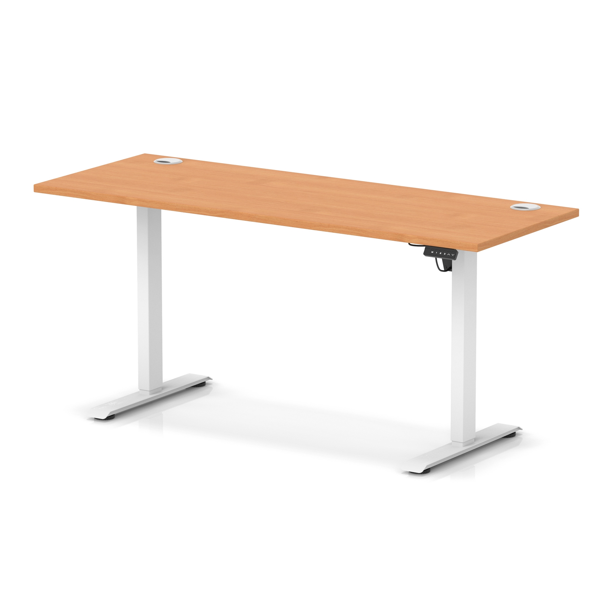 Beech / White Frame