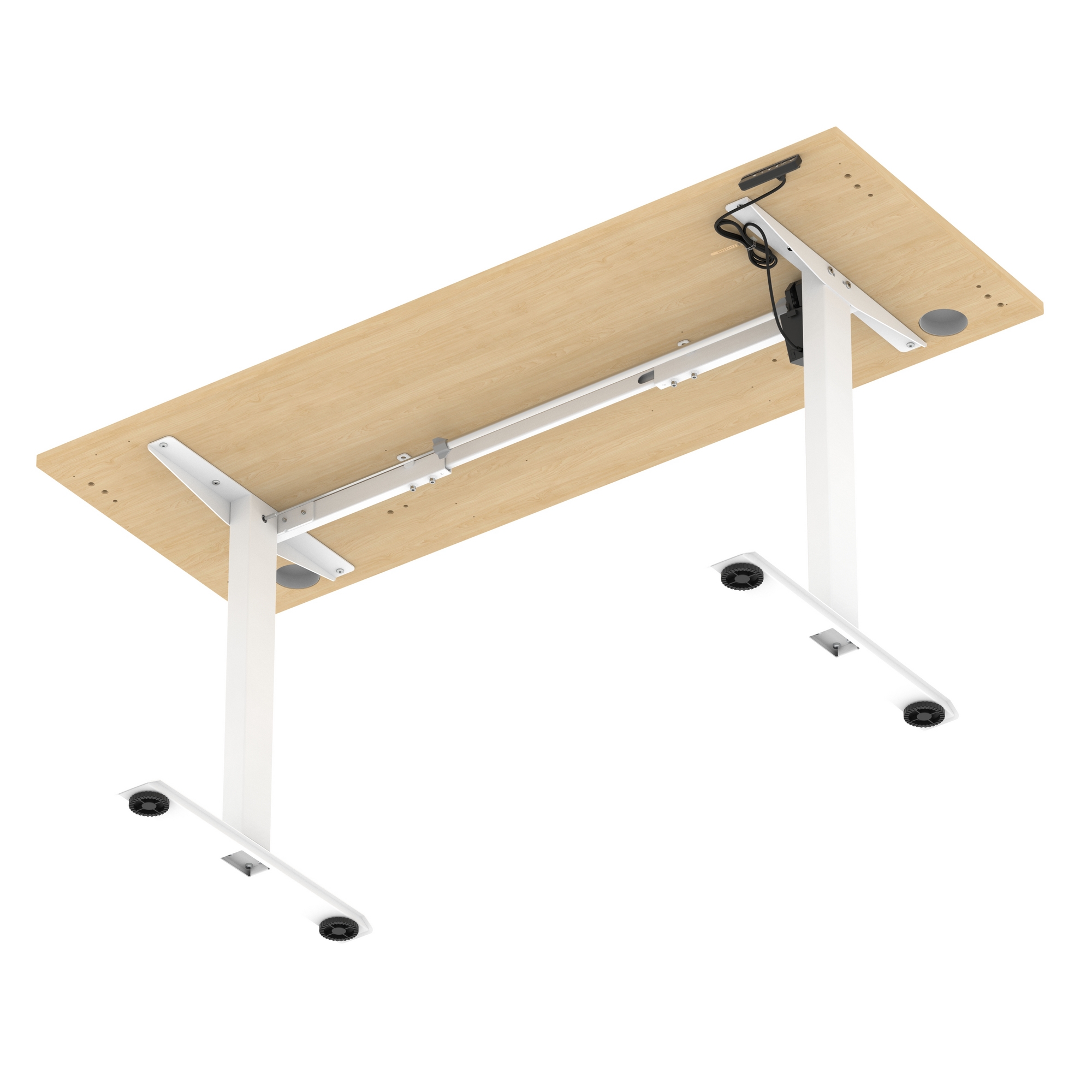 Maple / White Frame