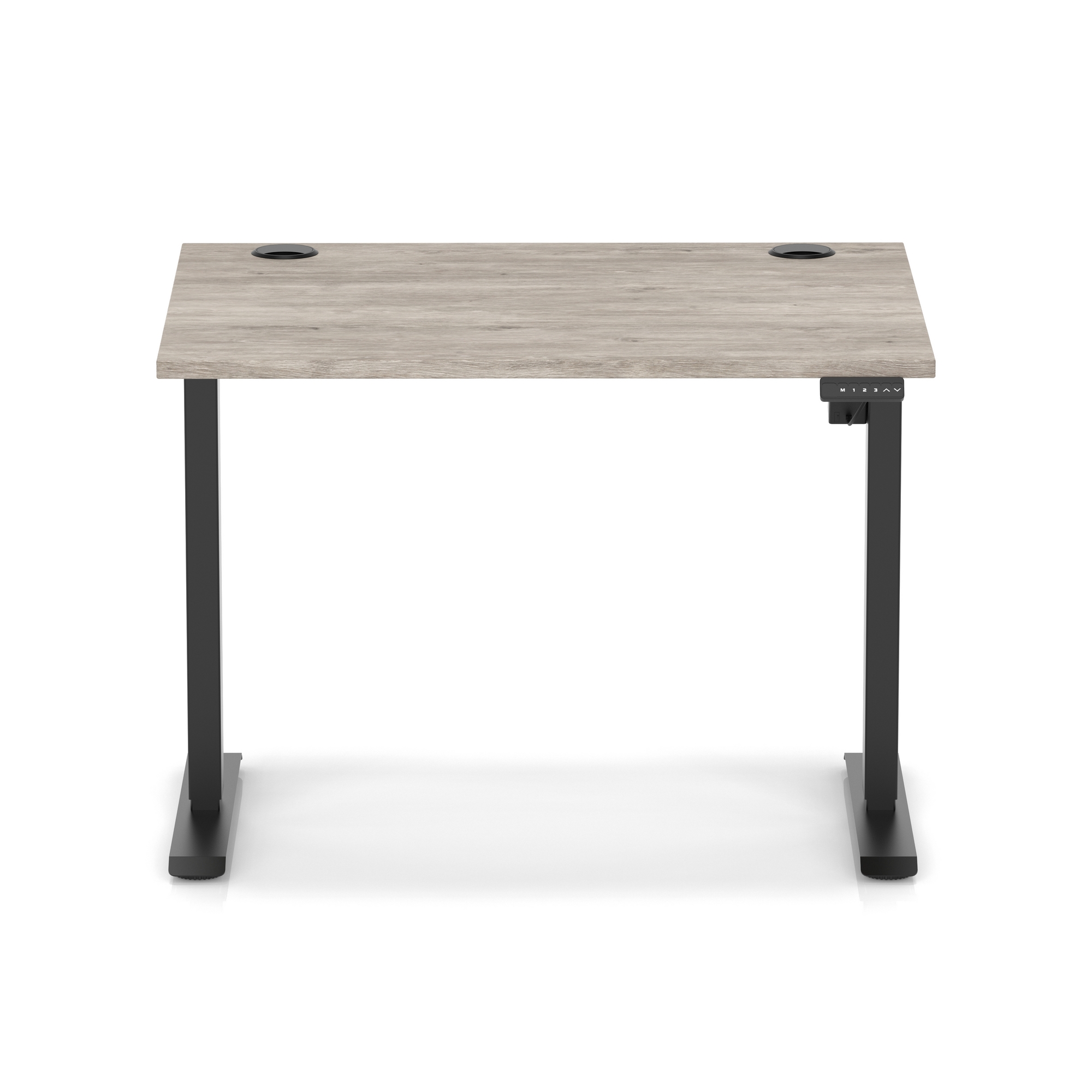 Grey Oak / Black Frame