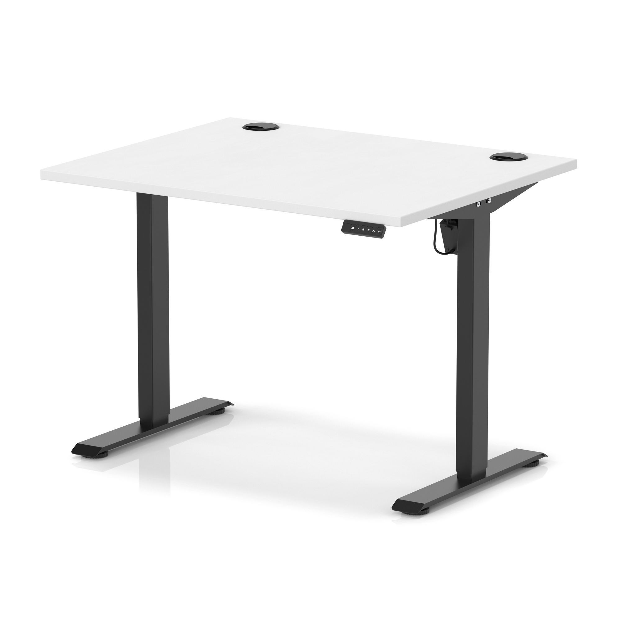 White / Black Frame