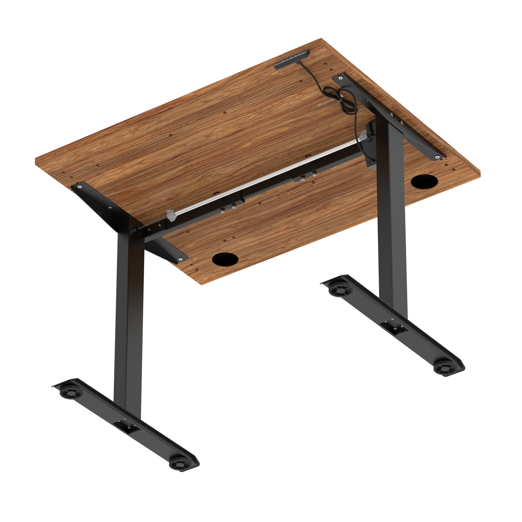 Walnut / Black Frame