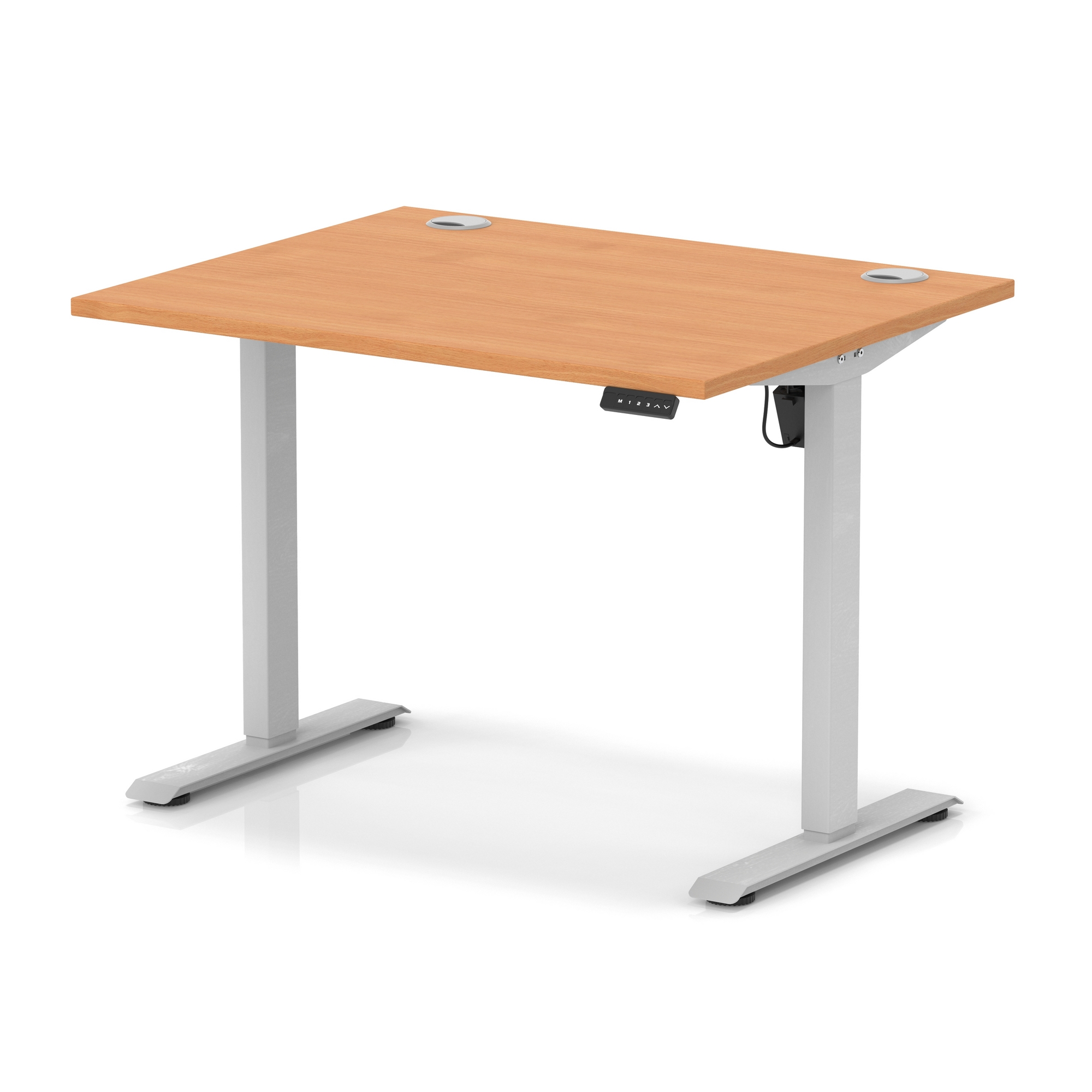 Beech / Silver Frame