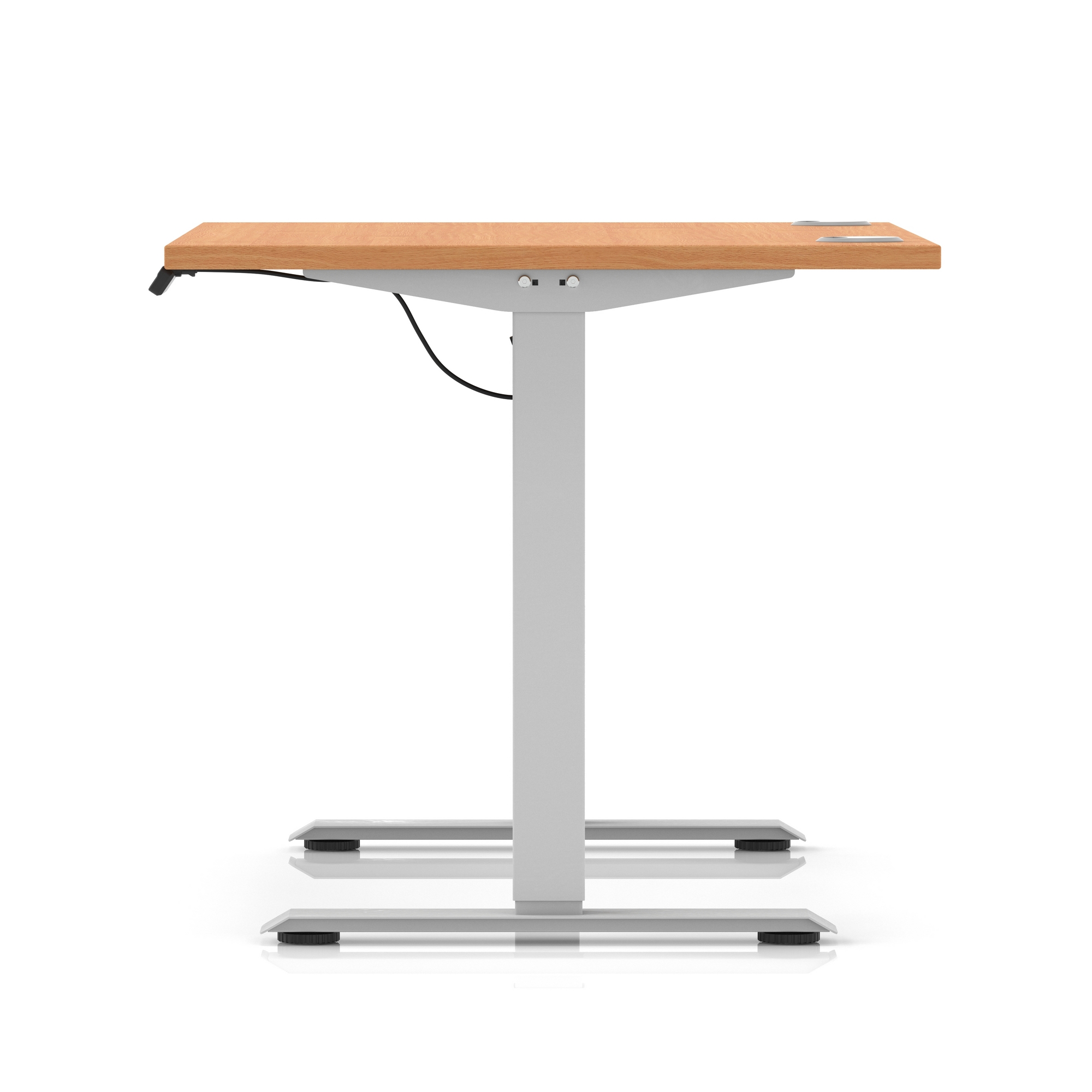 Beech / Silver Frame