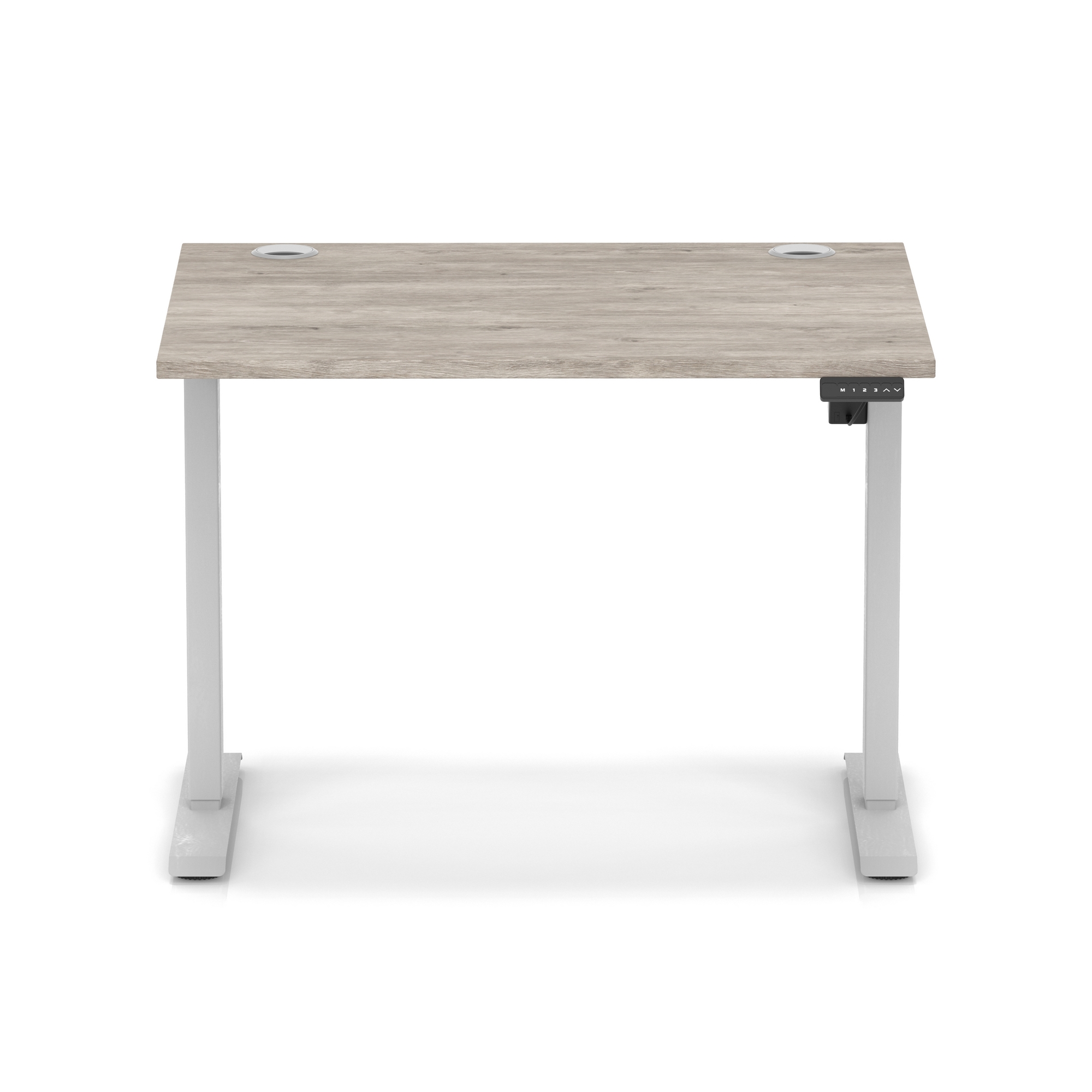 Grey Oak / Silver Frame
