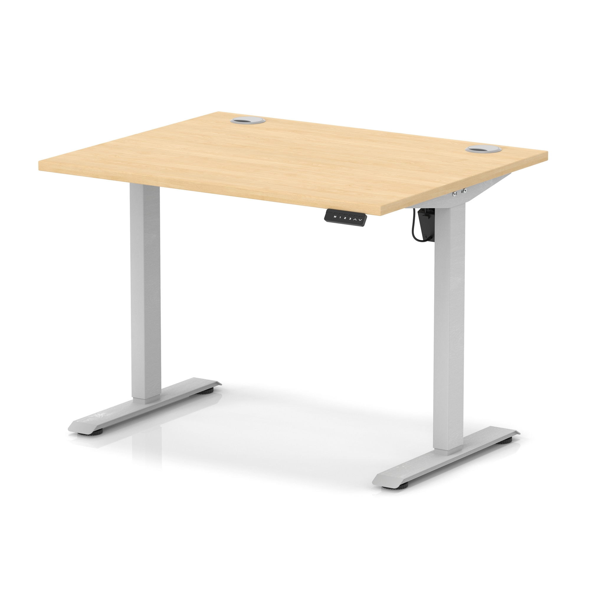 Maple / Silver Frame
