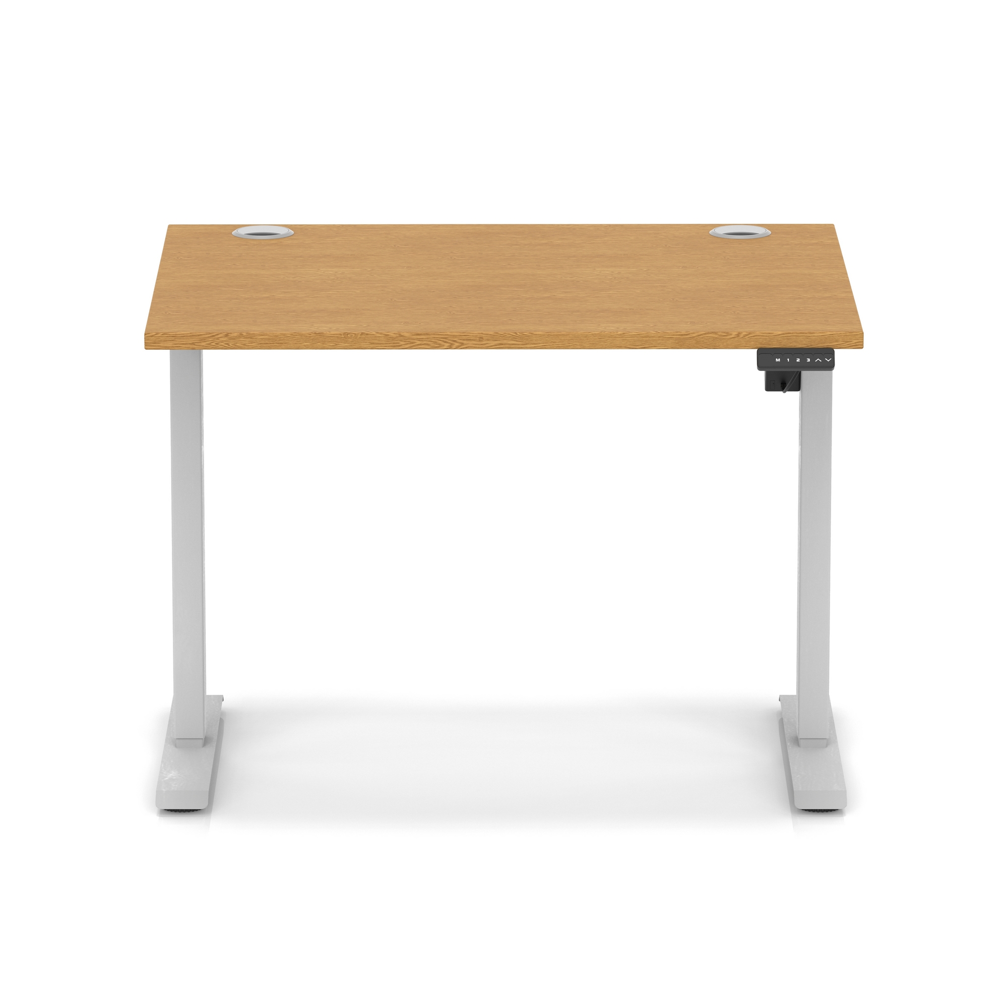 Oak / Silver Frame