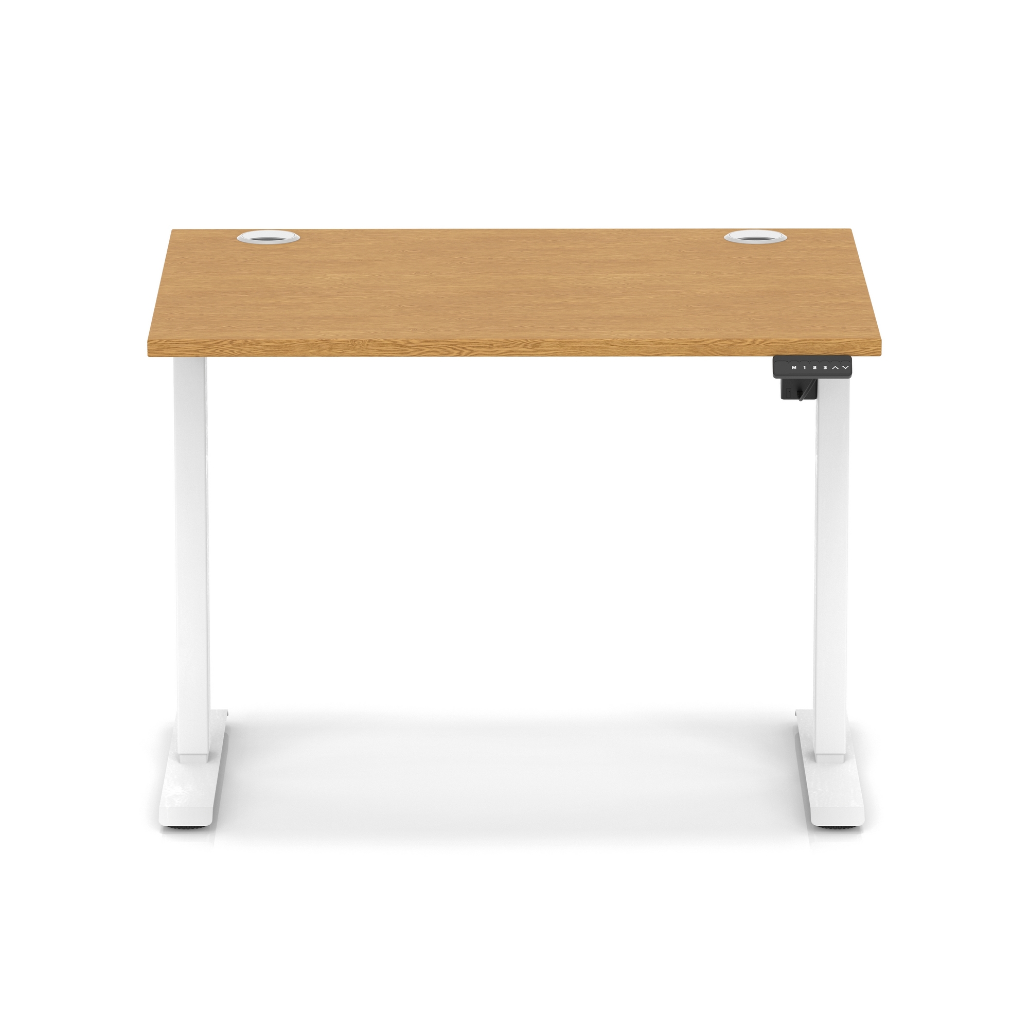 Oak / White Frame