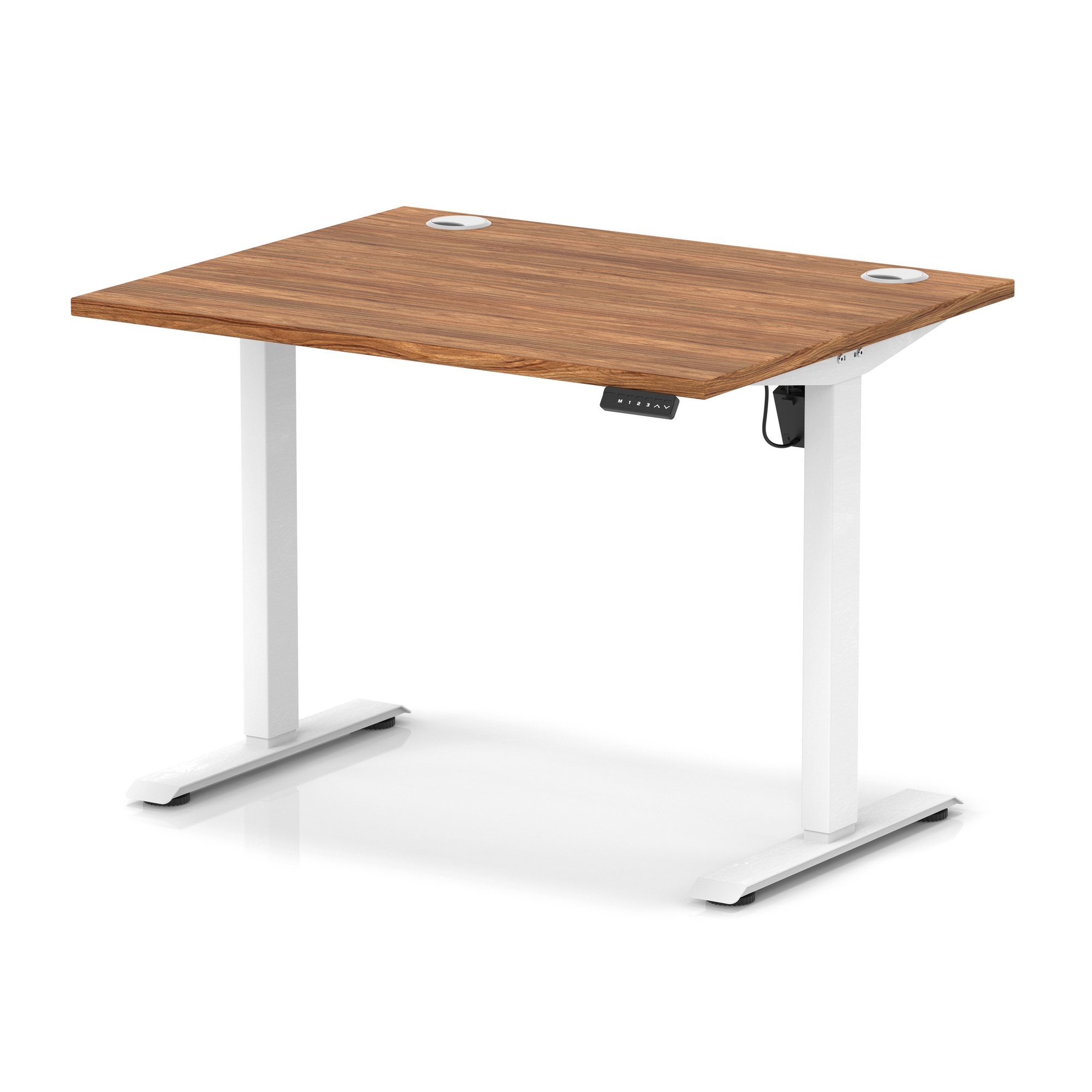 Walnut / White Frame