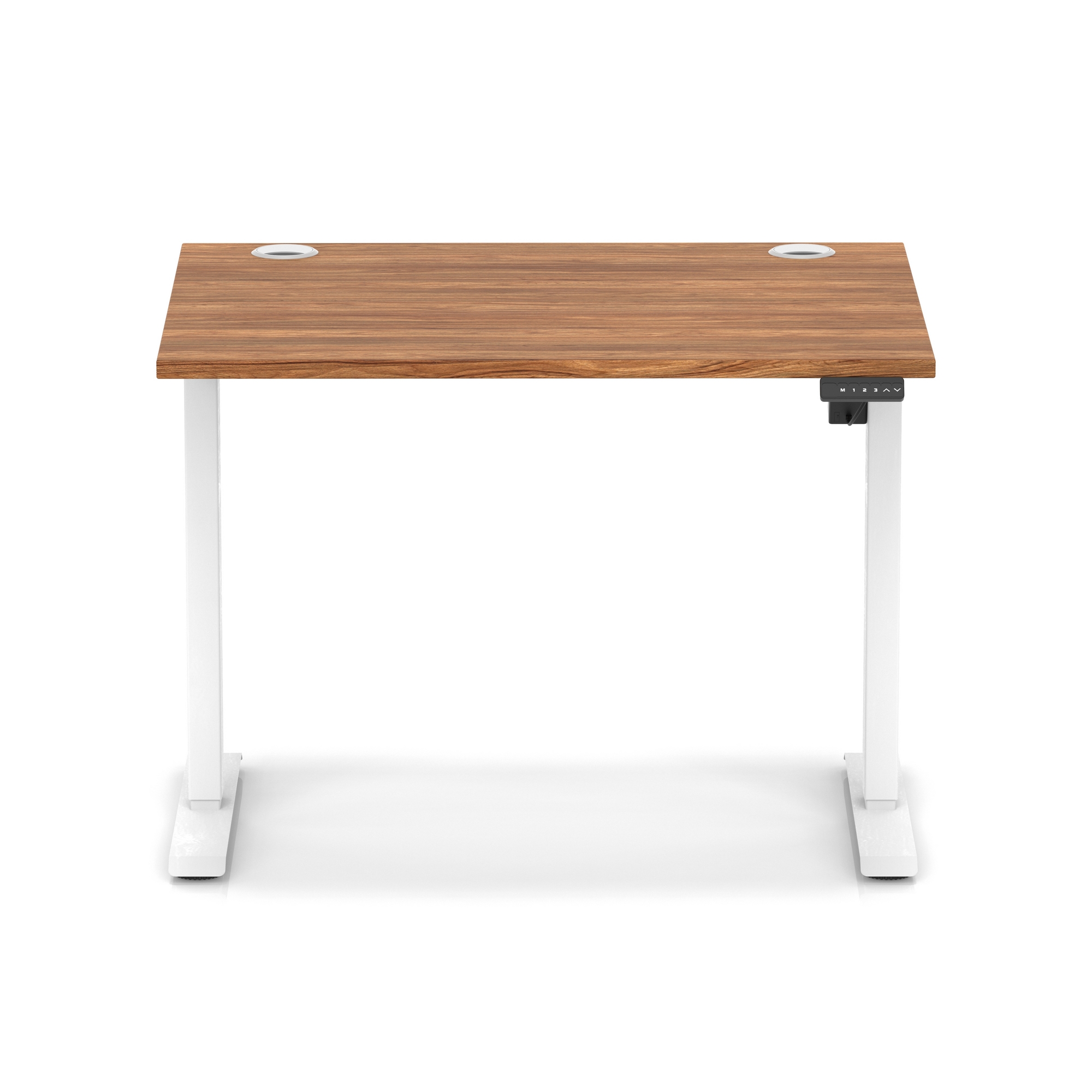 Walnut / White Frame