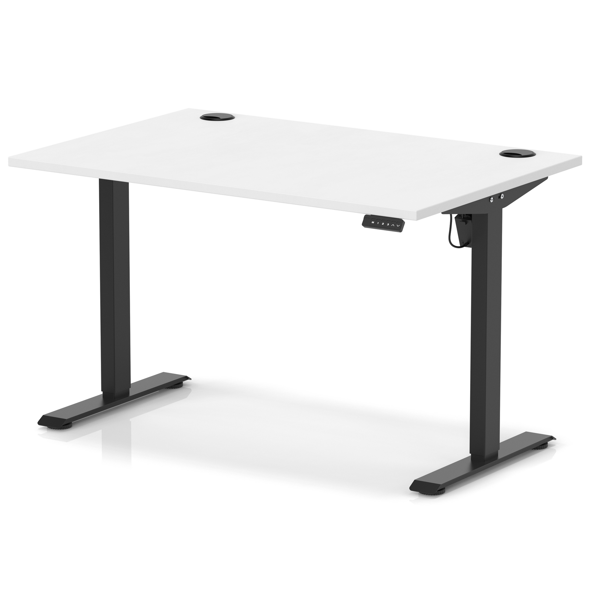 White / Black Frame