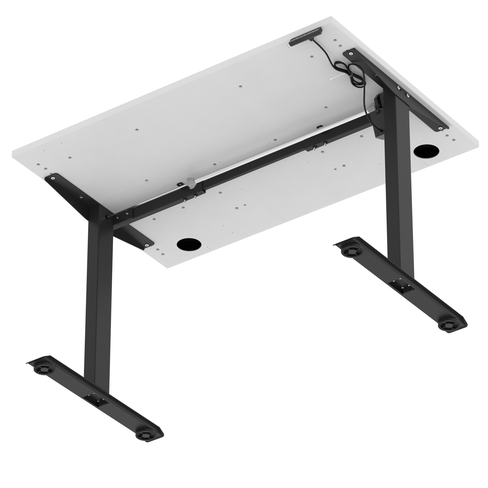 White / Black Frame