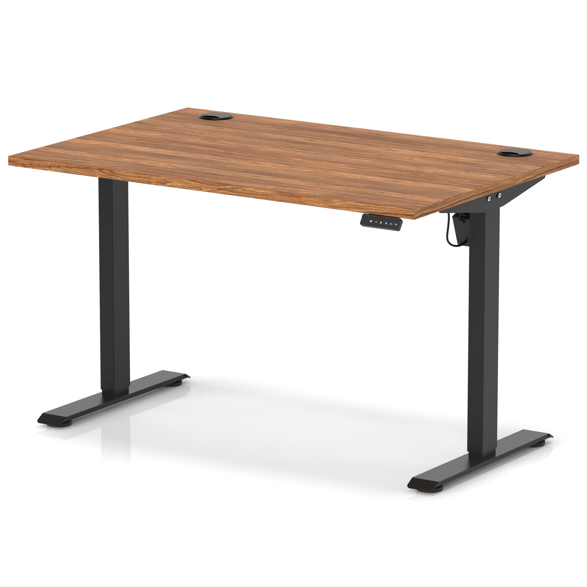 Walnut / Black Frame